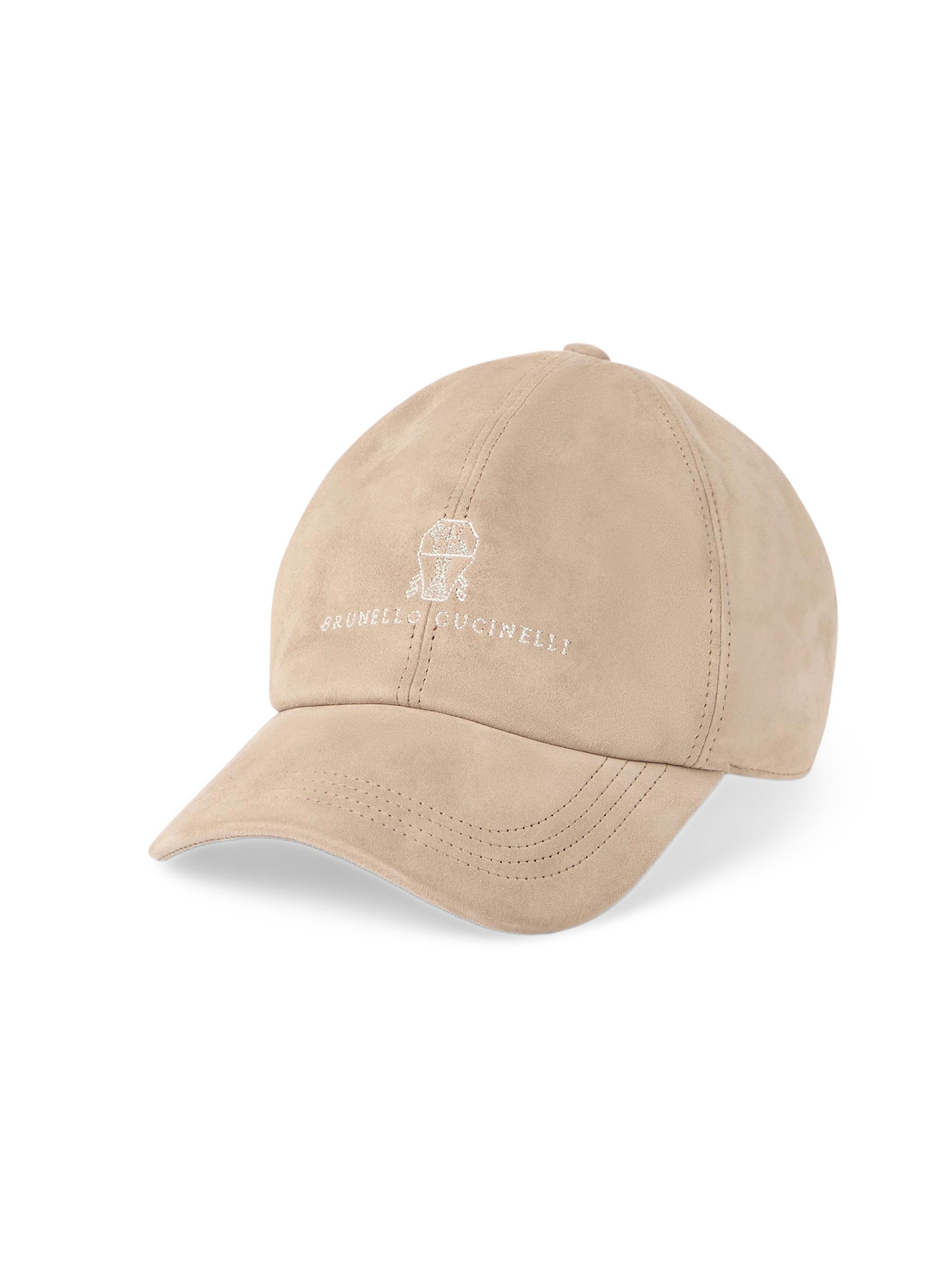 Brunello Cucinelli Comfort Corduroy Baseball Cap with Embroidered