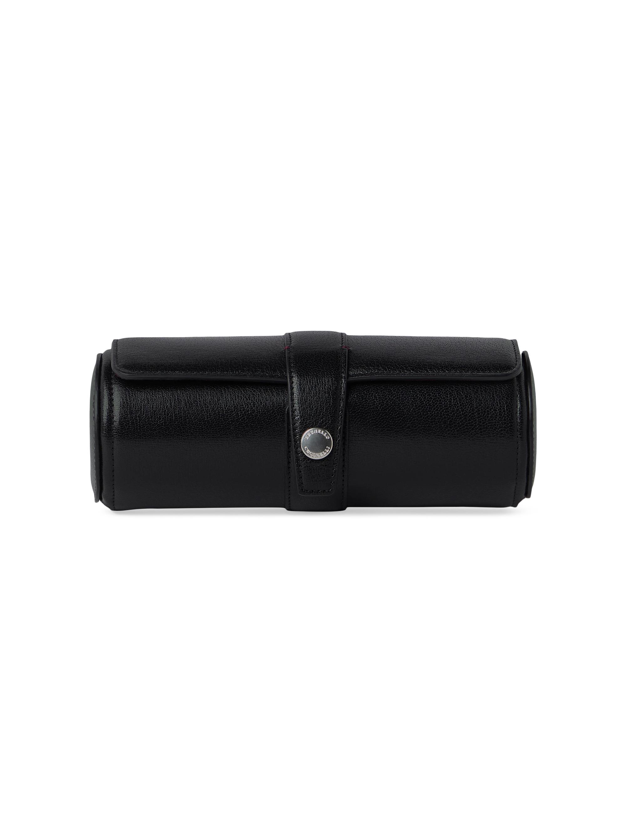 Brunello Cucinelli Grained Leather Watch Box - Black