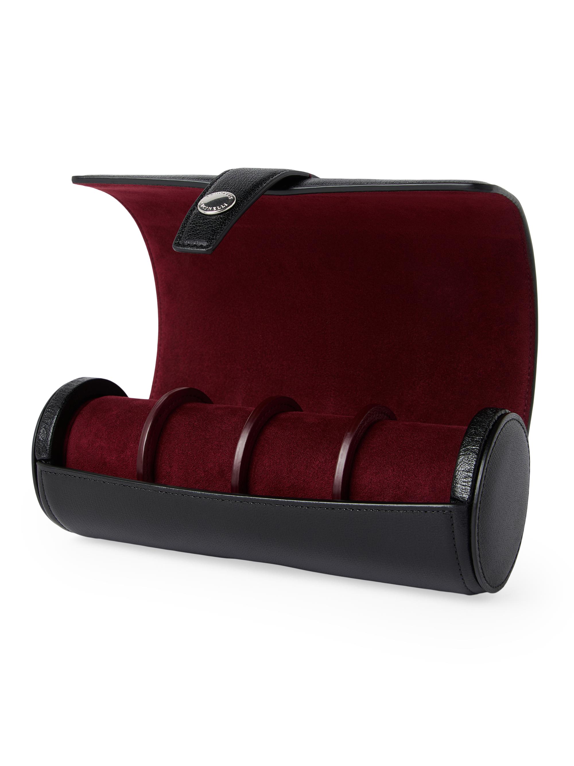 Brunello Cucinelli Grained Leather Watch Box | Saks Fifth Avenue