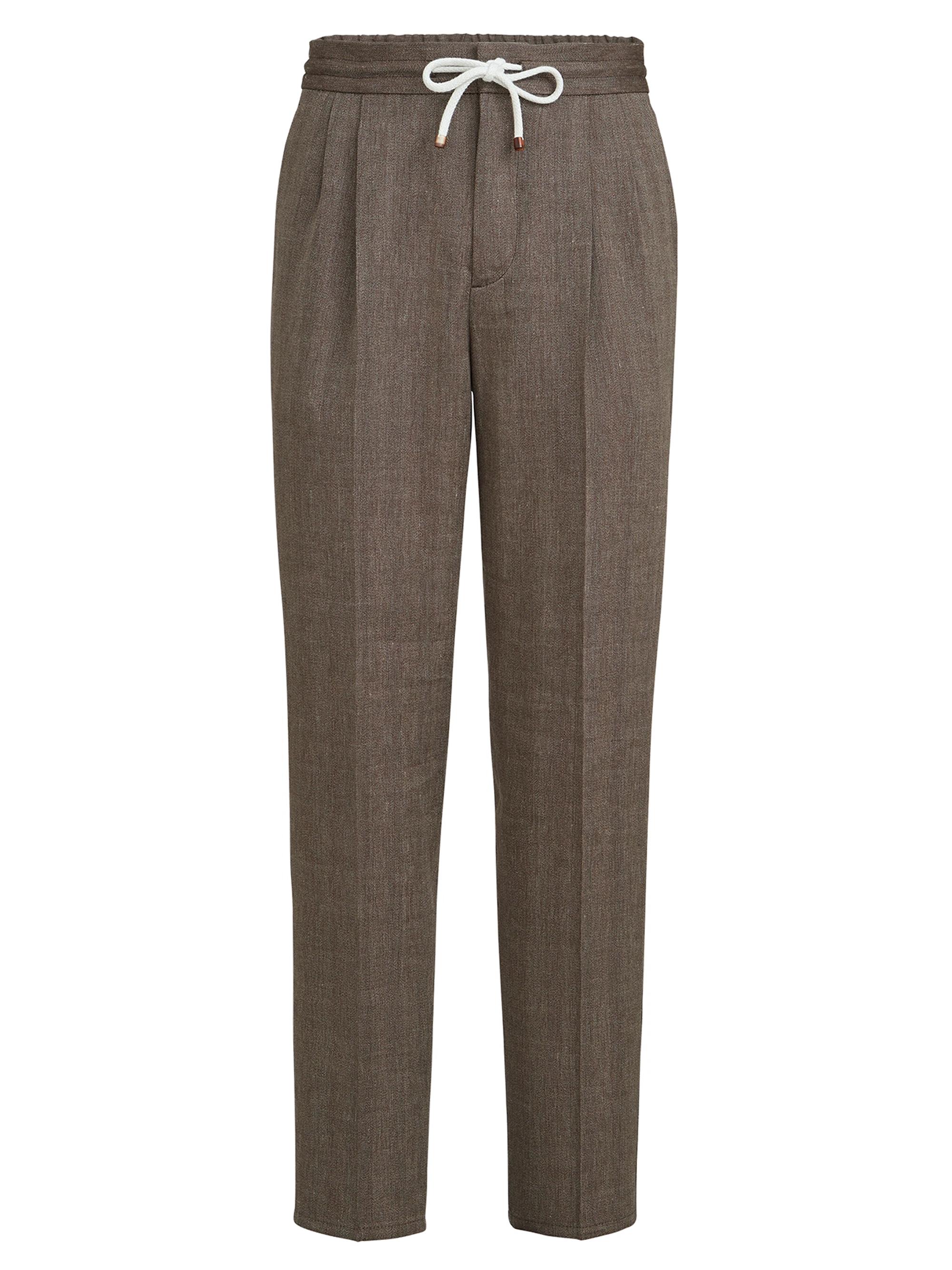 Men's Pleated Designer Pants | Saks Fifth Avenue