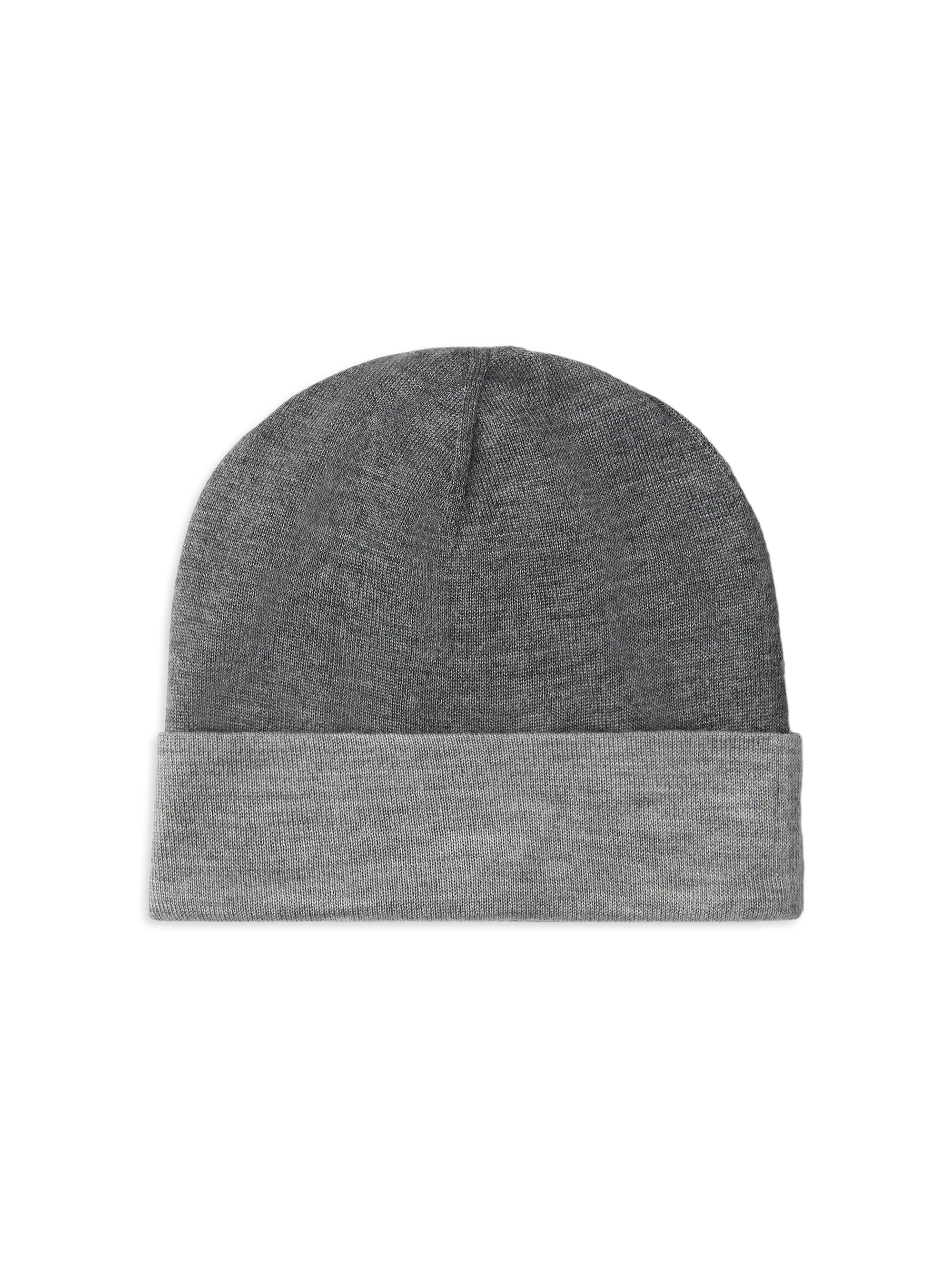 Brunello Cucinelli Men's Cashmere and Silk Beanie - Dark Grey