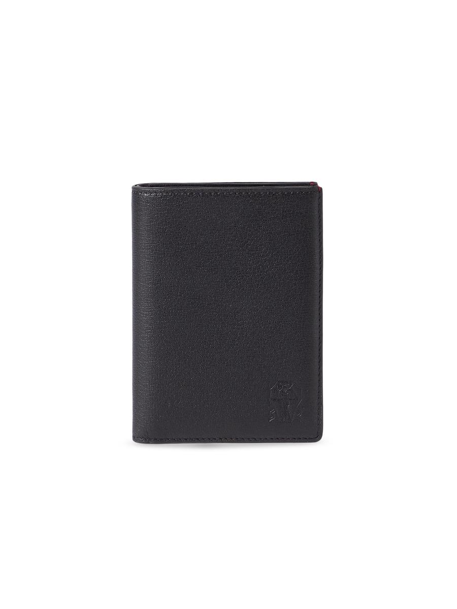 Brunello Cucinelli Grained Leather Passport Holder | Saks Fifth Avenue