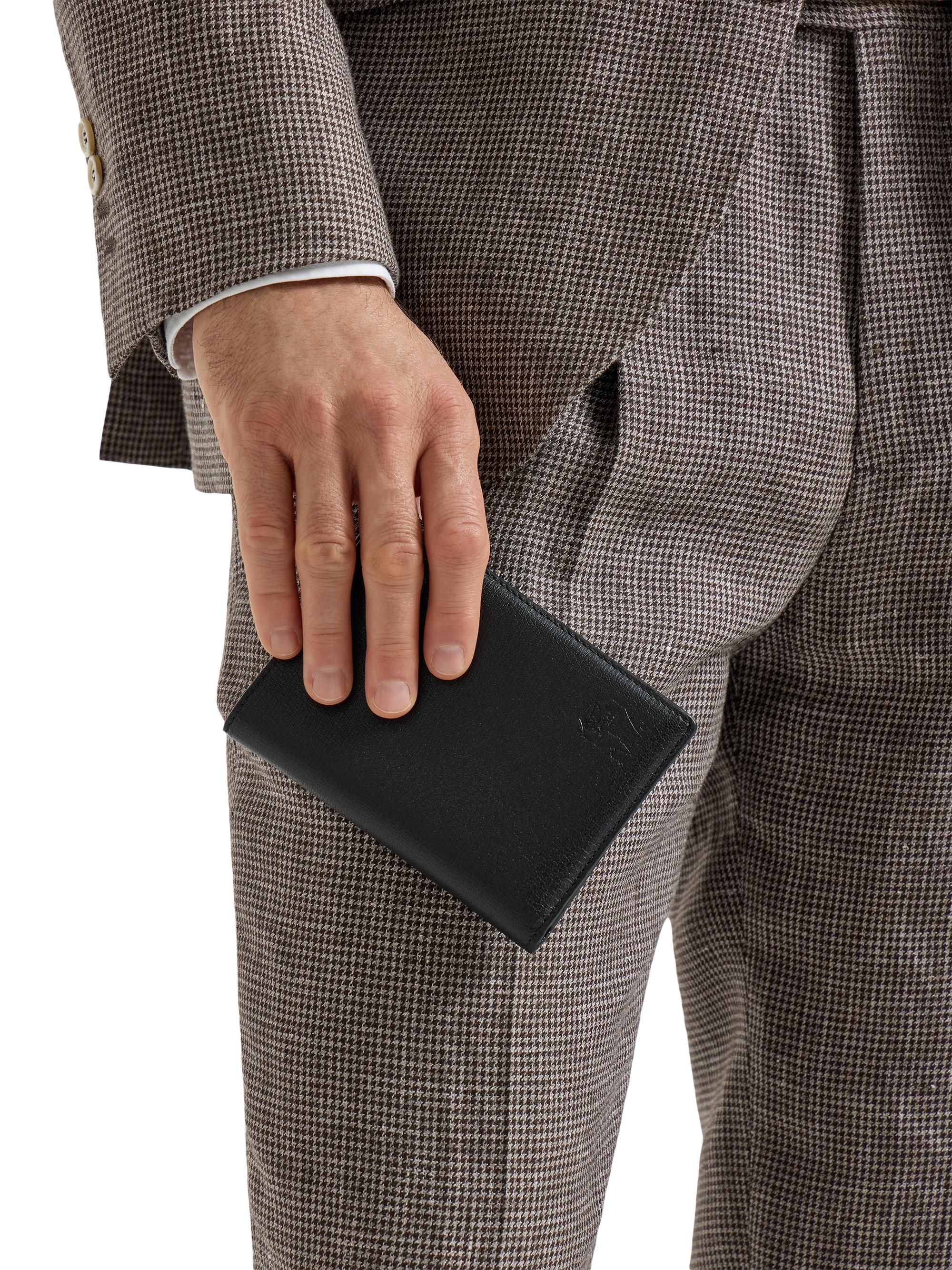 Brunello Cucinelli Grained Leather Passport Holder | Saks Fifth Avenue