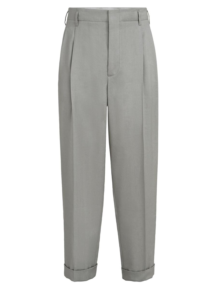 Brunello Cucinelli Linen, Virgin Wool and Mohair Gabardine