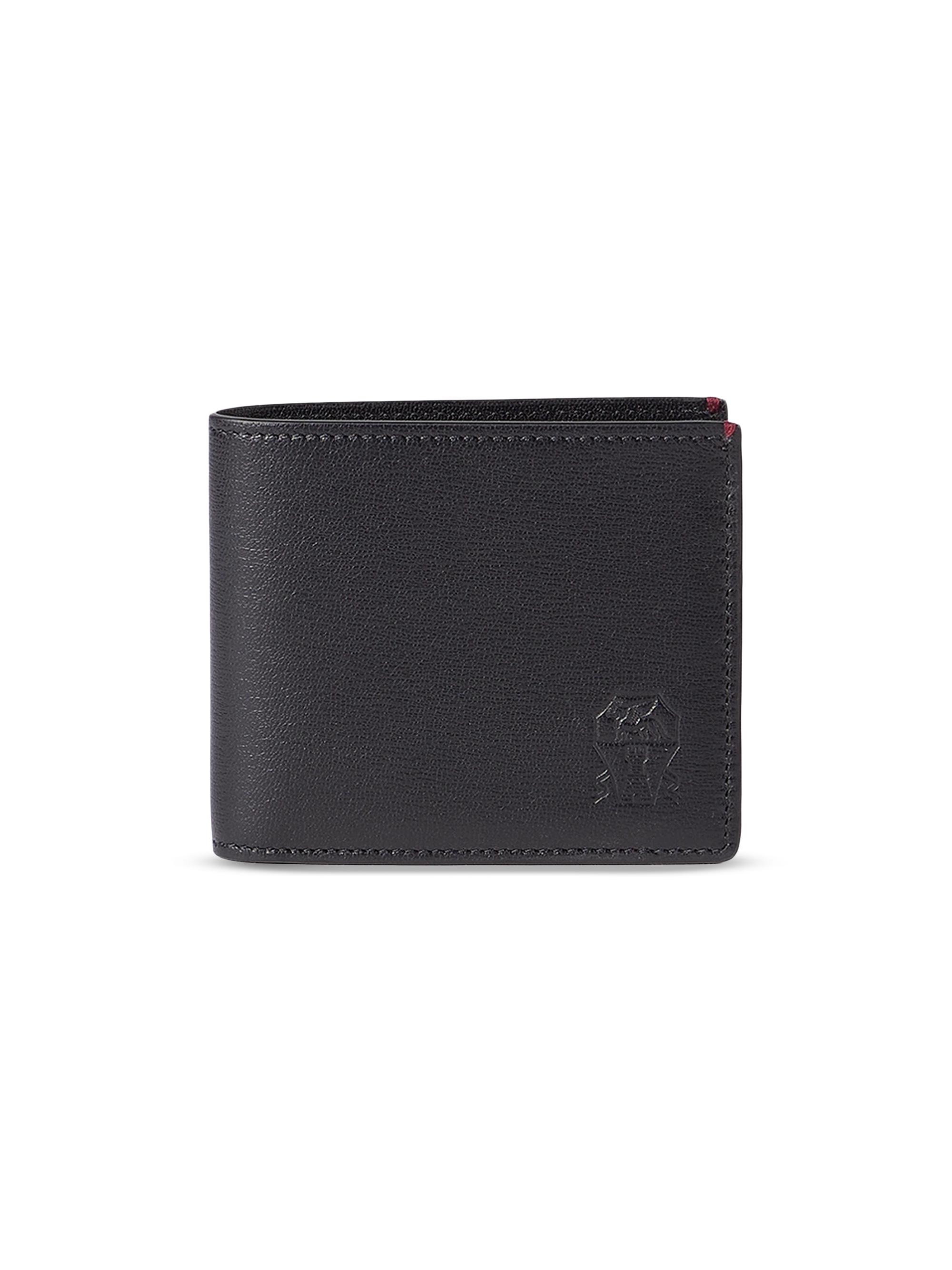 Brunello Cucinelli Men's Grained Leather Wallet - Black