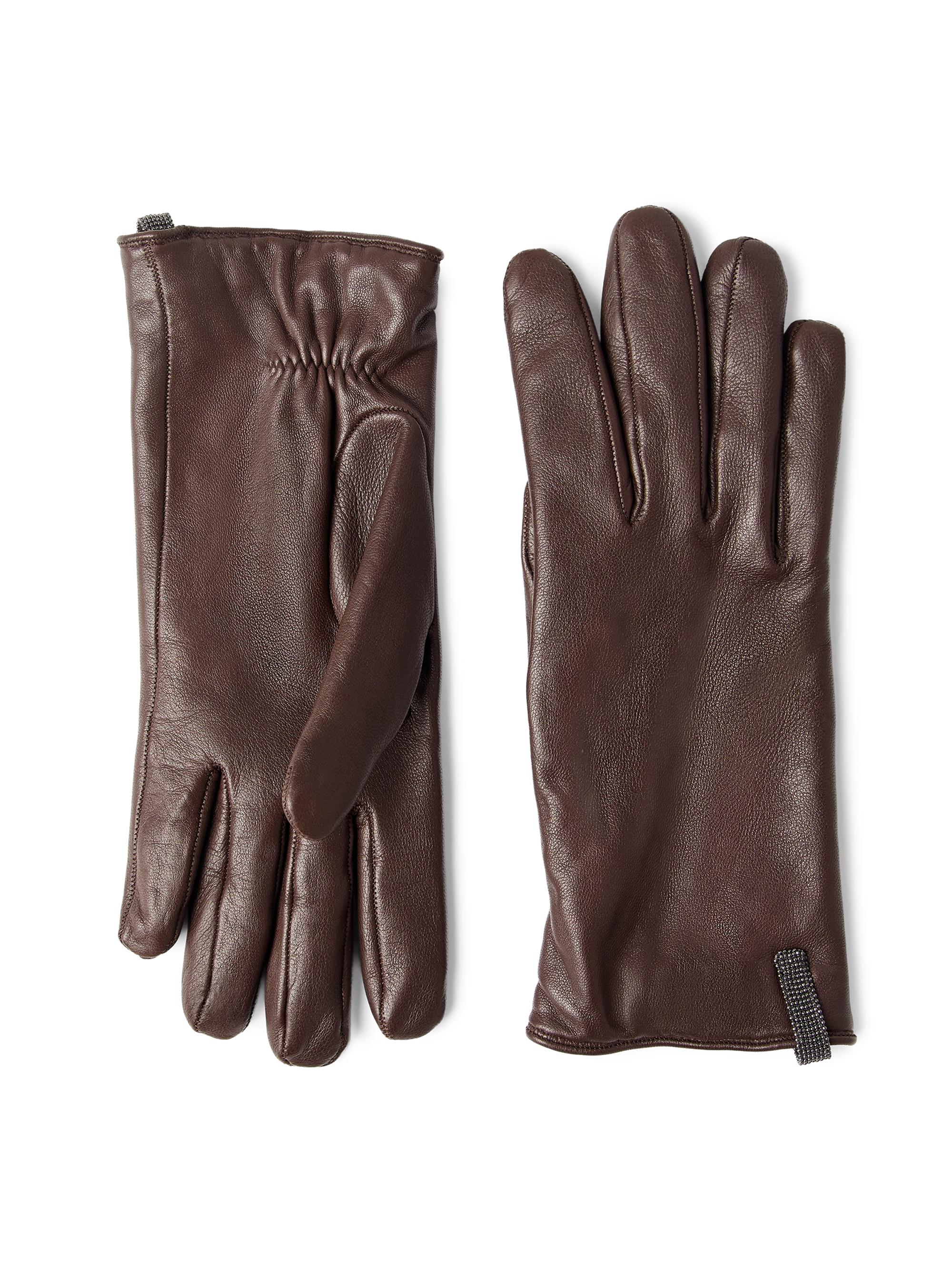 Polo Ralph Lauren Pickstitched Leather Touch Gloves | Saks Fifth