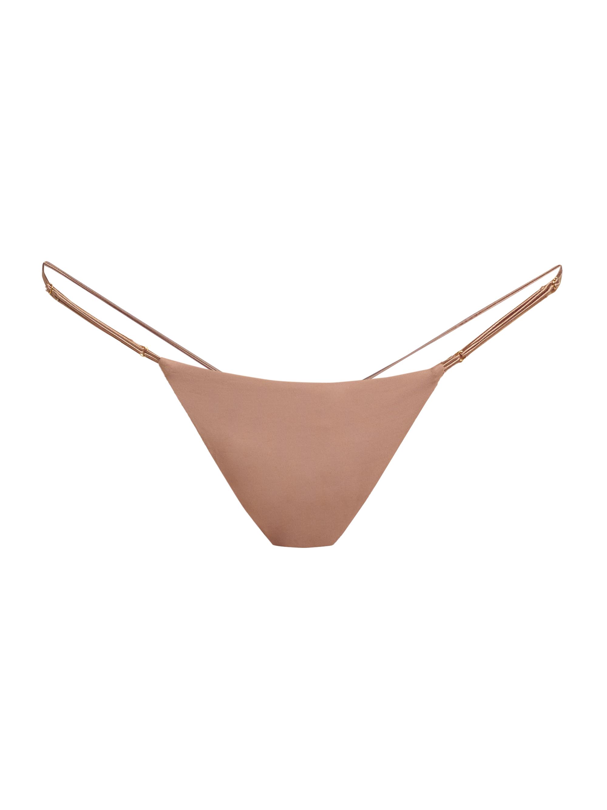 Kiki de Montparnasse Women's Echauffe G-String Thong - Caf