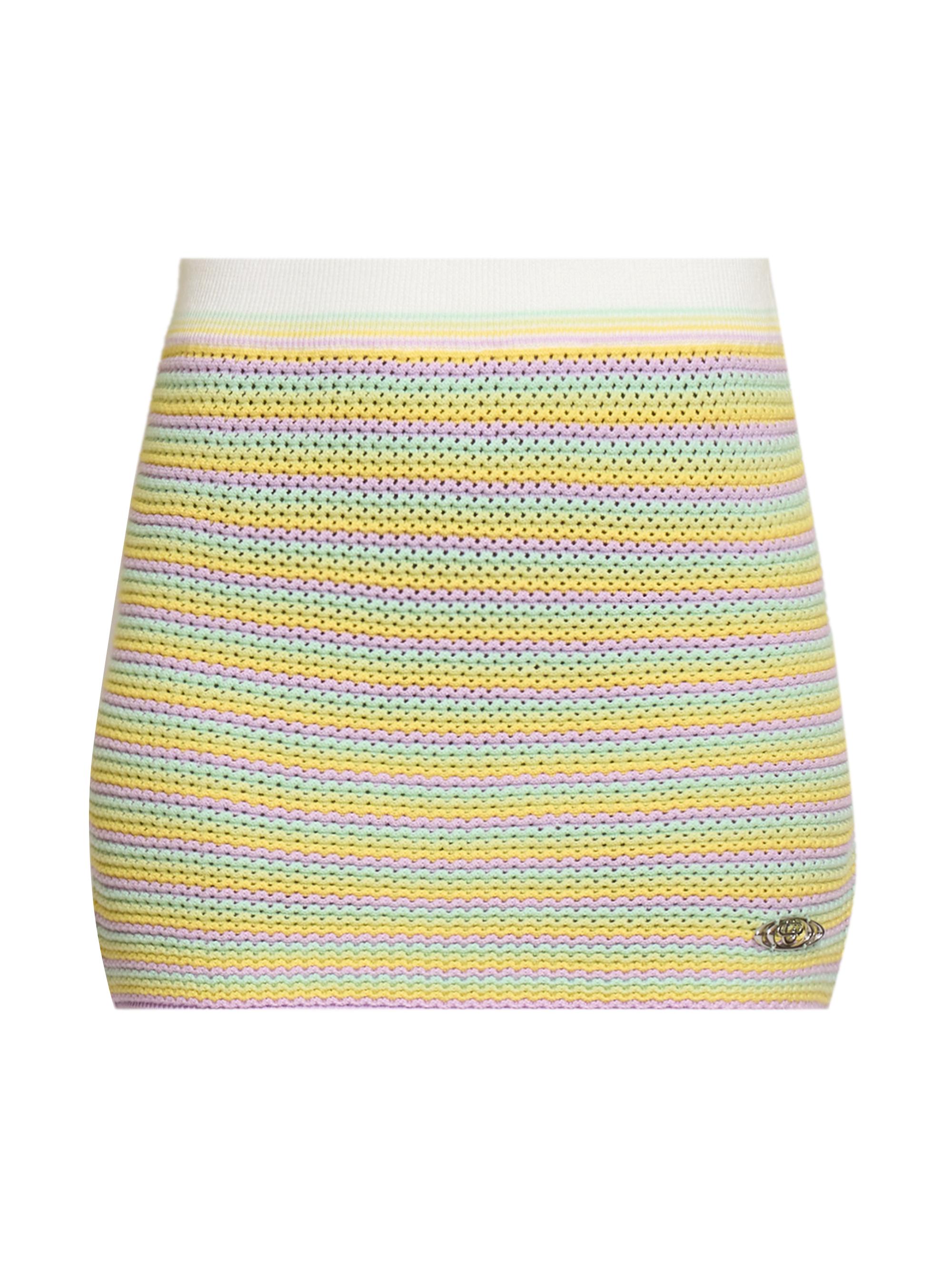 Casablanca Women's Bourgeois Stripe Skirt