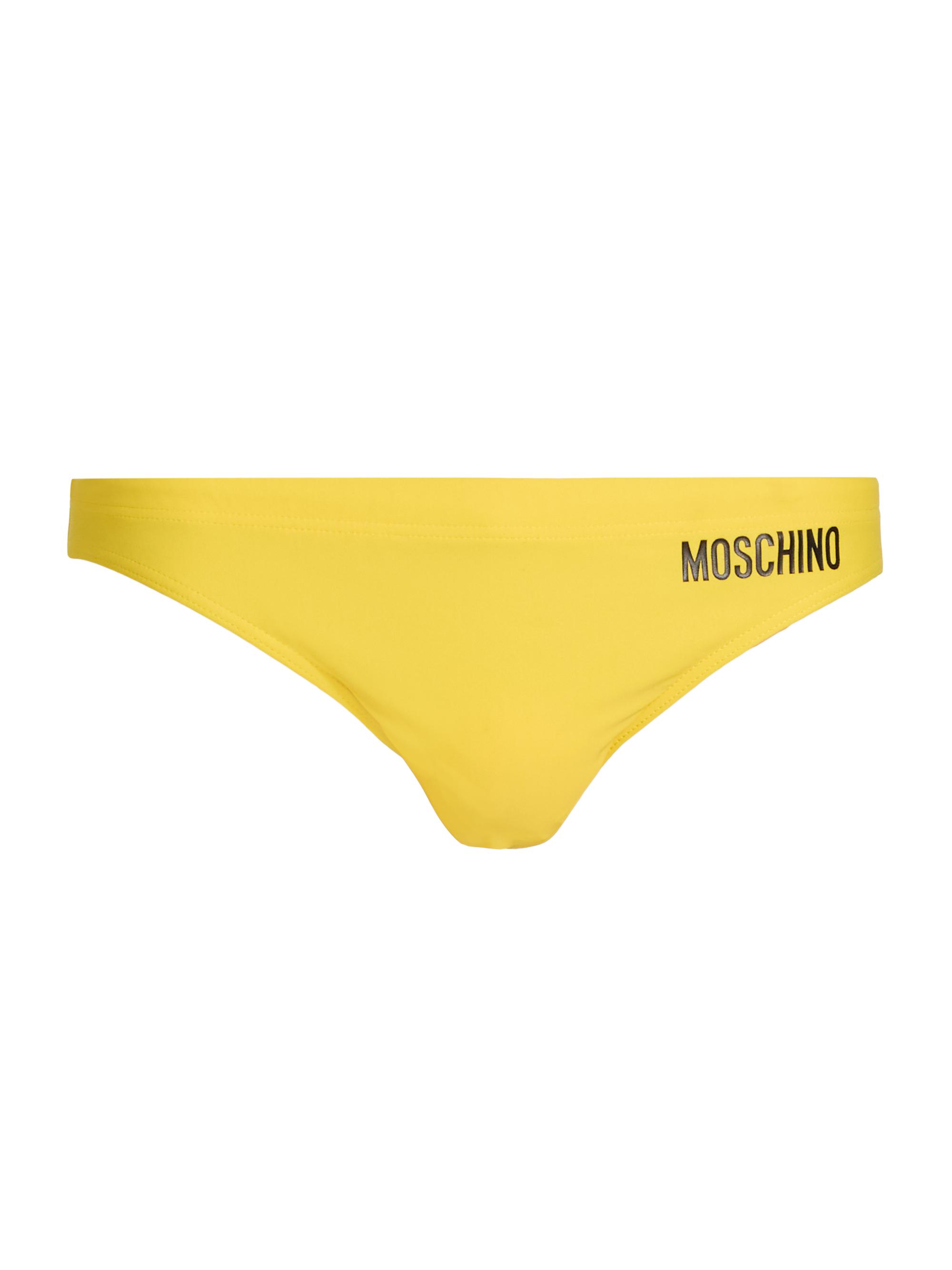 Moschino Men's Smiley Face Swim Briefs - Yellow
