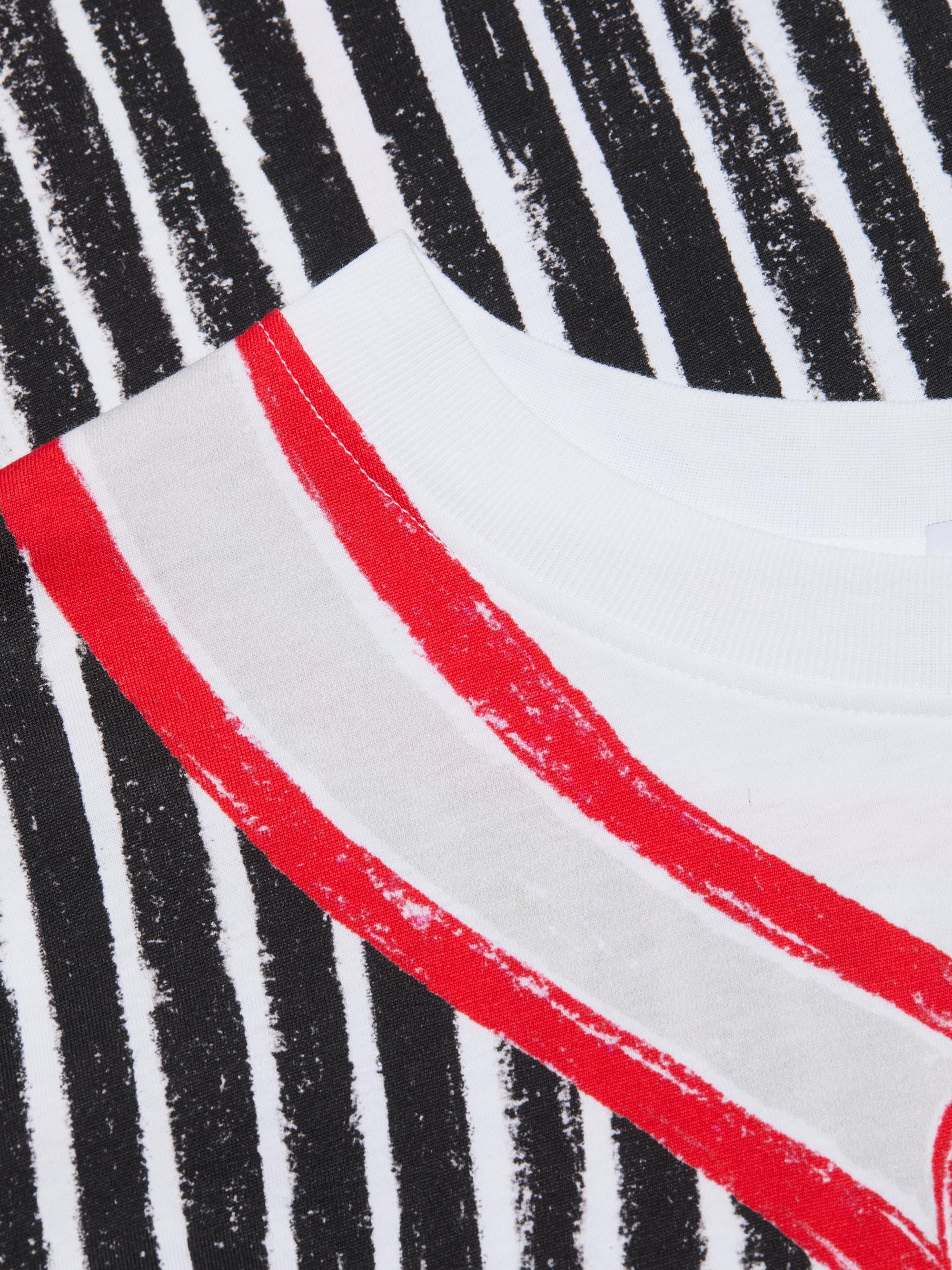 Moschino Baseball Jersey Graphic Crewneck T-Shirt | Saks Fifth Avenue