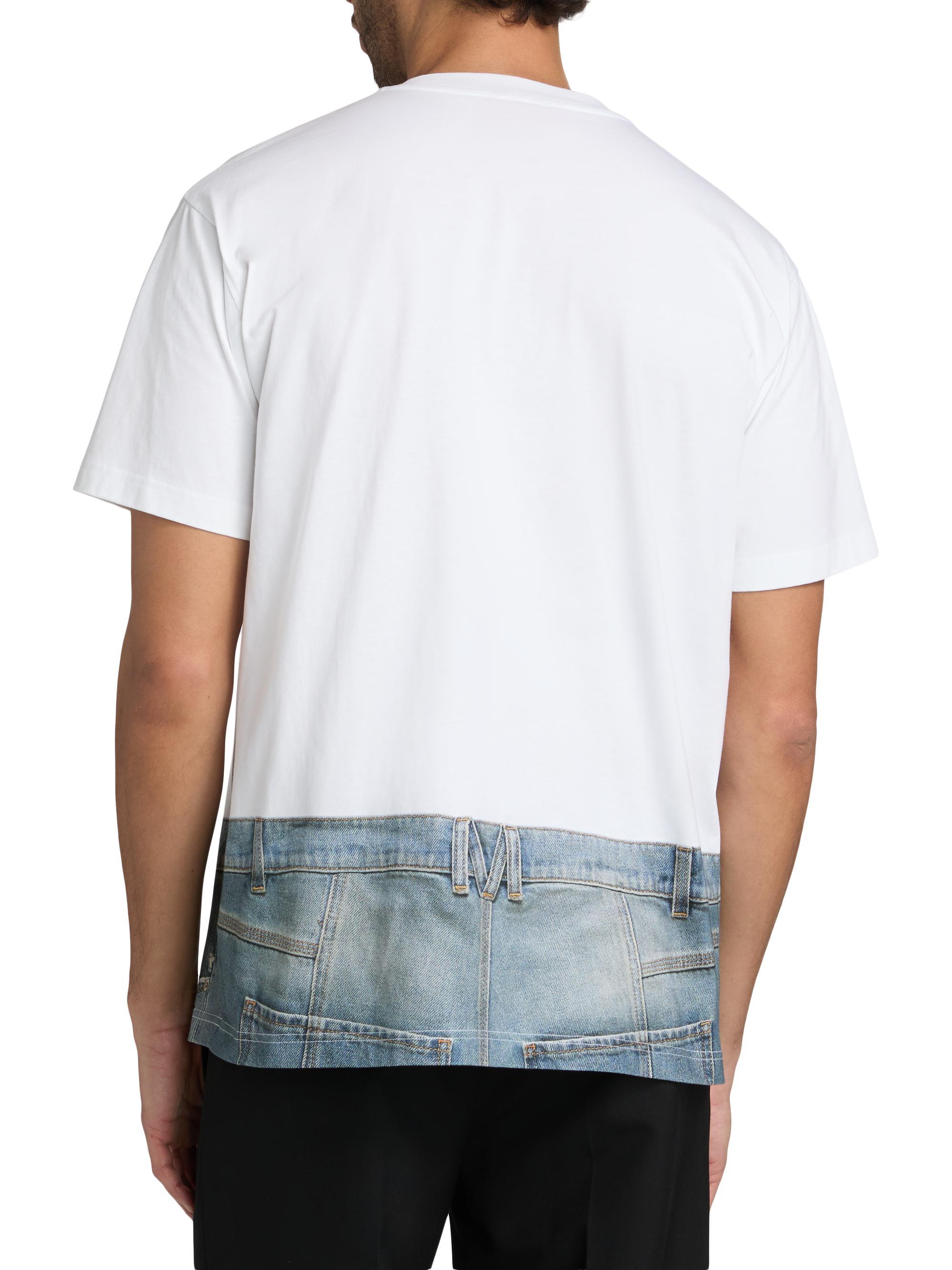 Moschino Jeans Cotton Crewneck T-Shirt | Saks Fifth Avenue