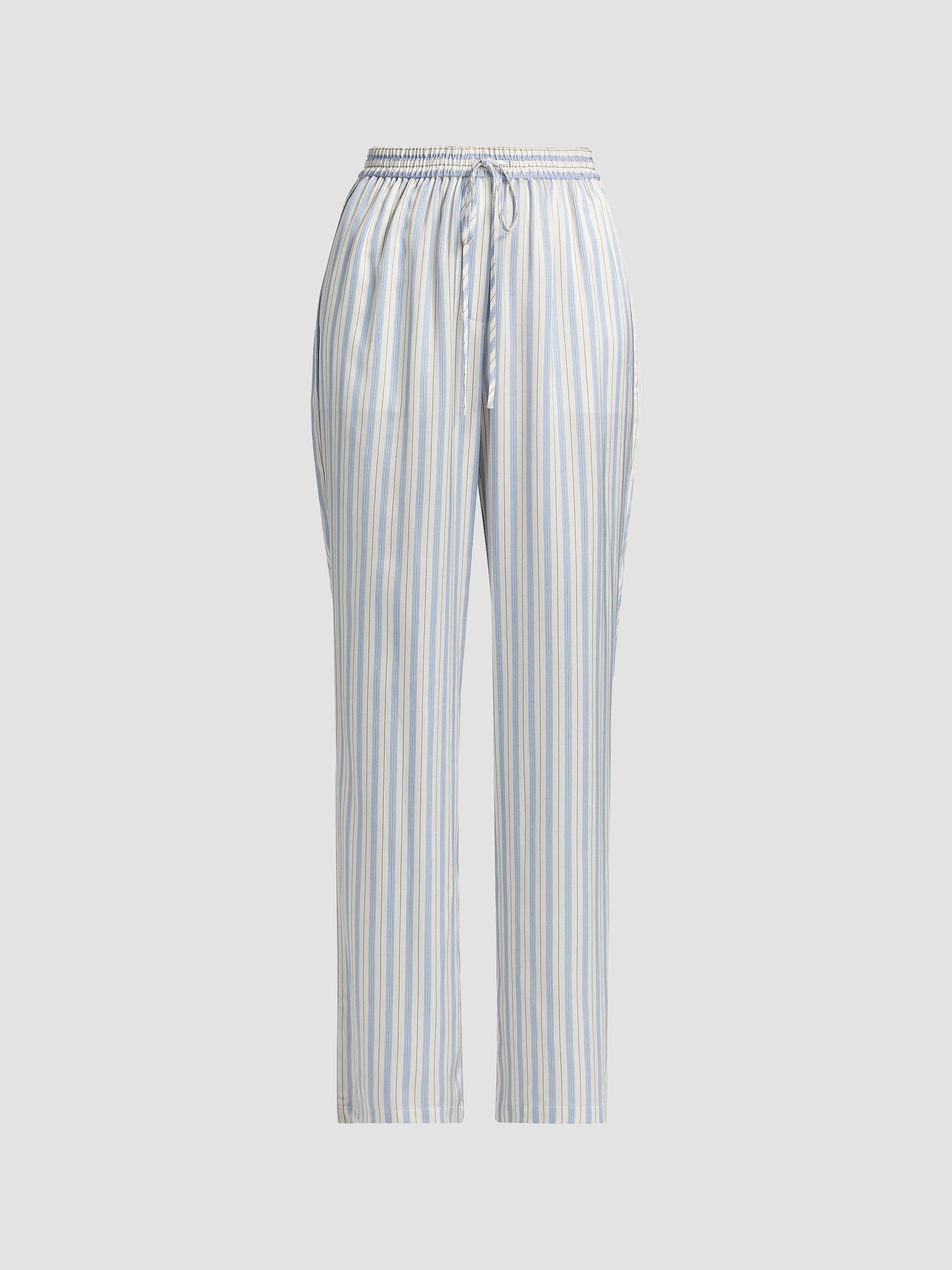 Derek Lam 10 Crosby Felicity Pleated Tie Pants | Saks Fifth Avenue display picture 1
