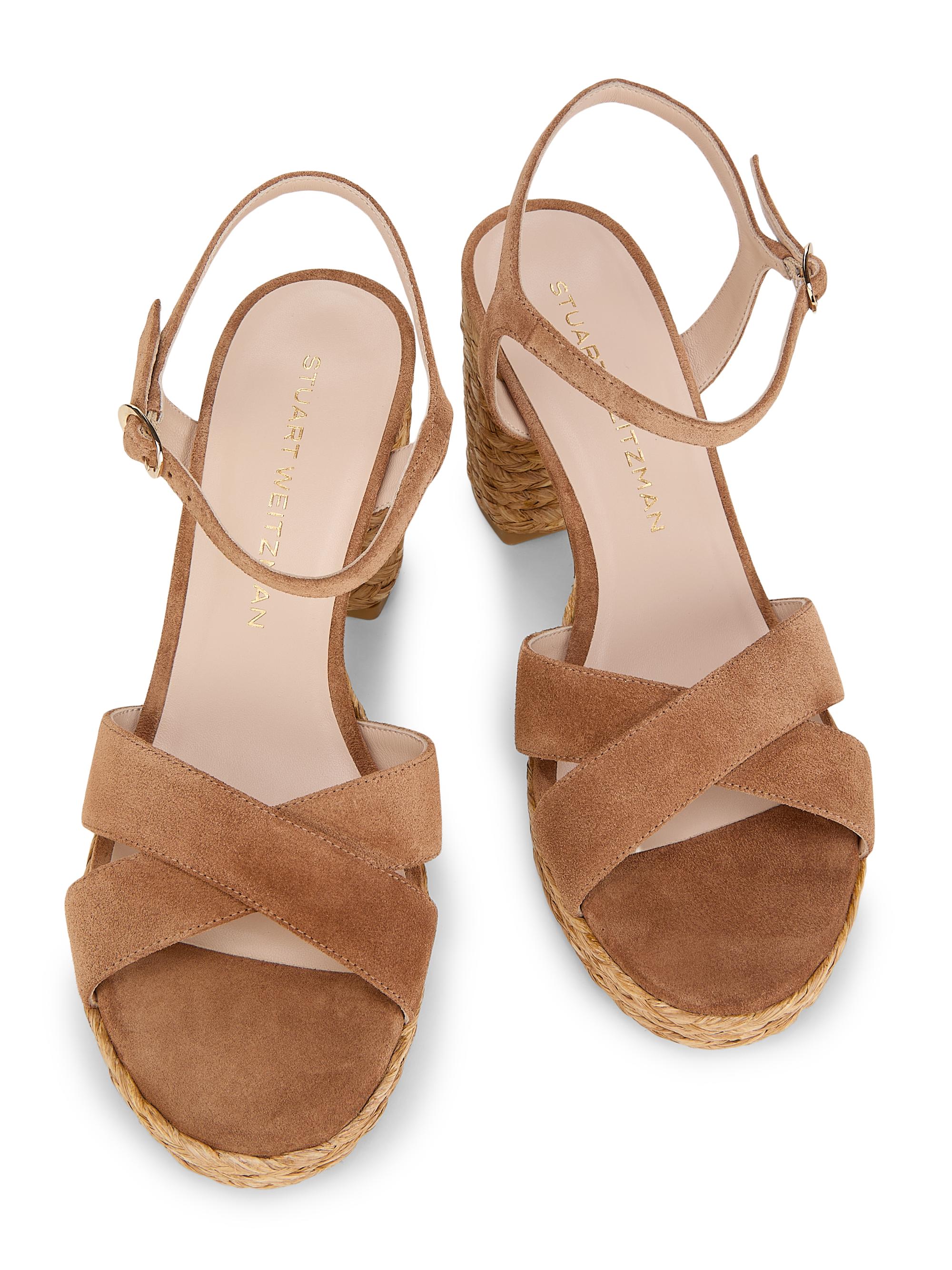 Stuart Weitzman Dayna 80MM Platform Espadrille Sandals | Saks