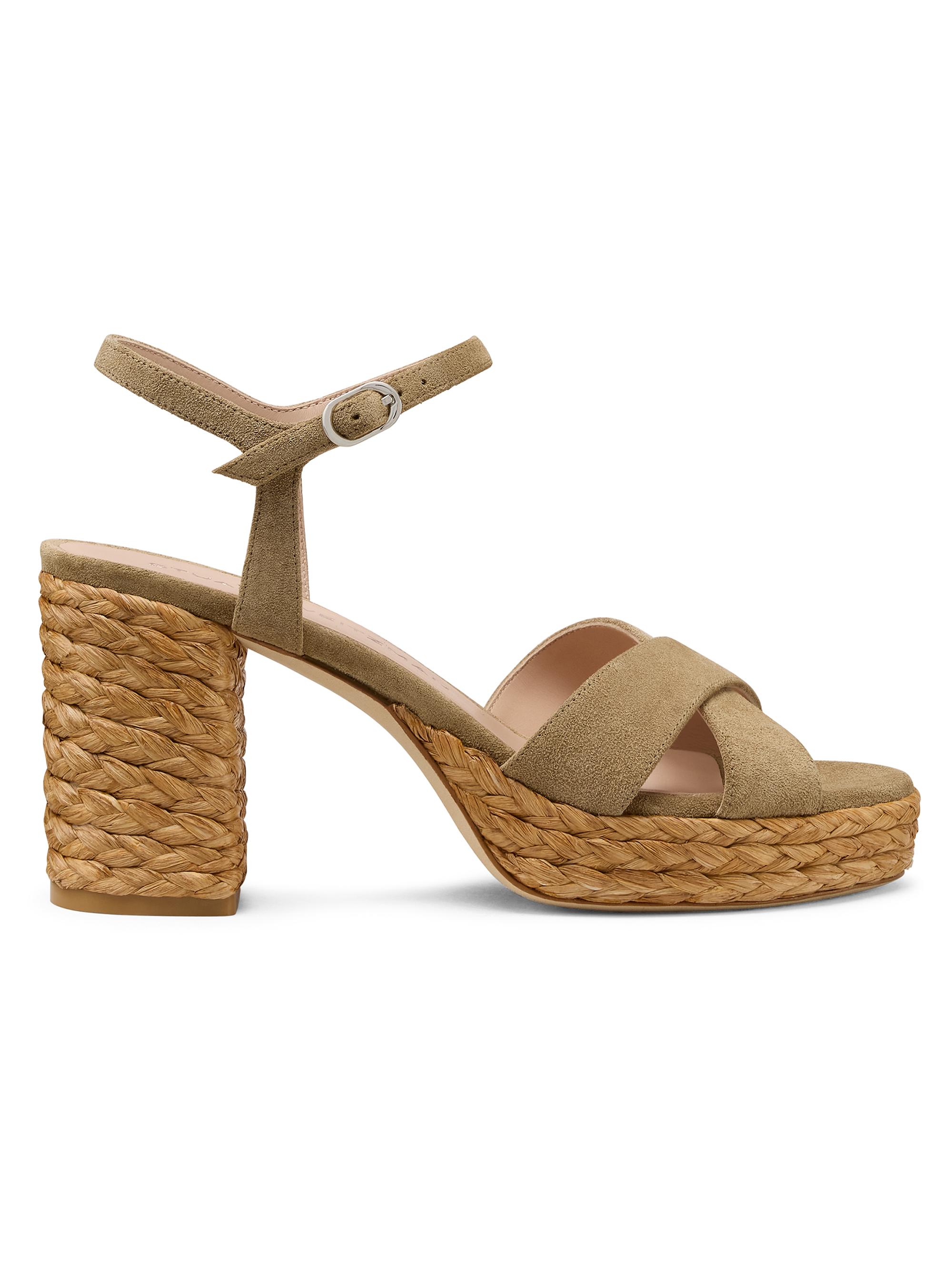 Stuart Weitzman Dayna 80MM Platform Espadrille Sandals | Saks