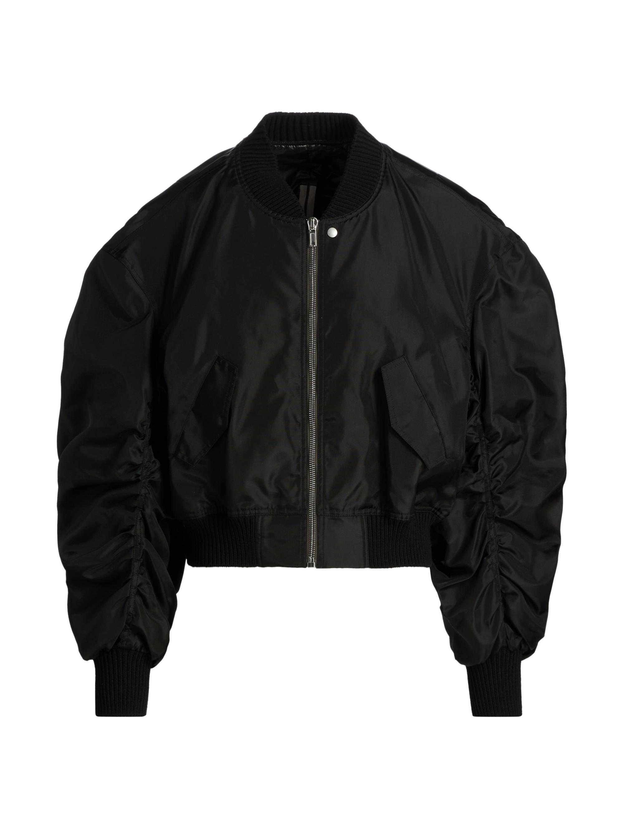 Rick Owens Men's Secchia Flight Bomber Jacket - Black