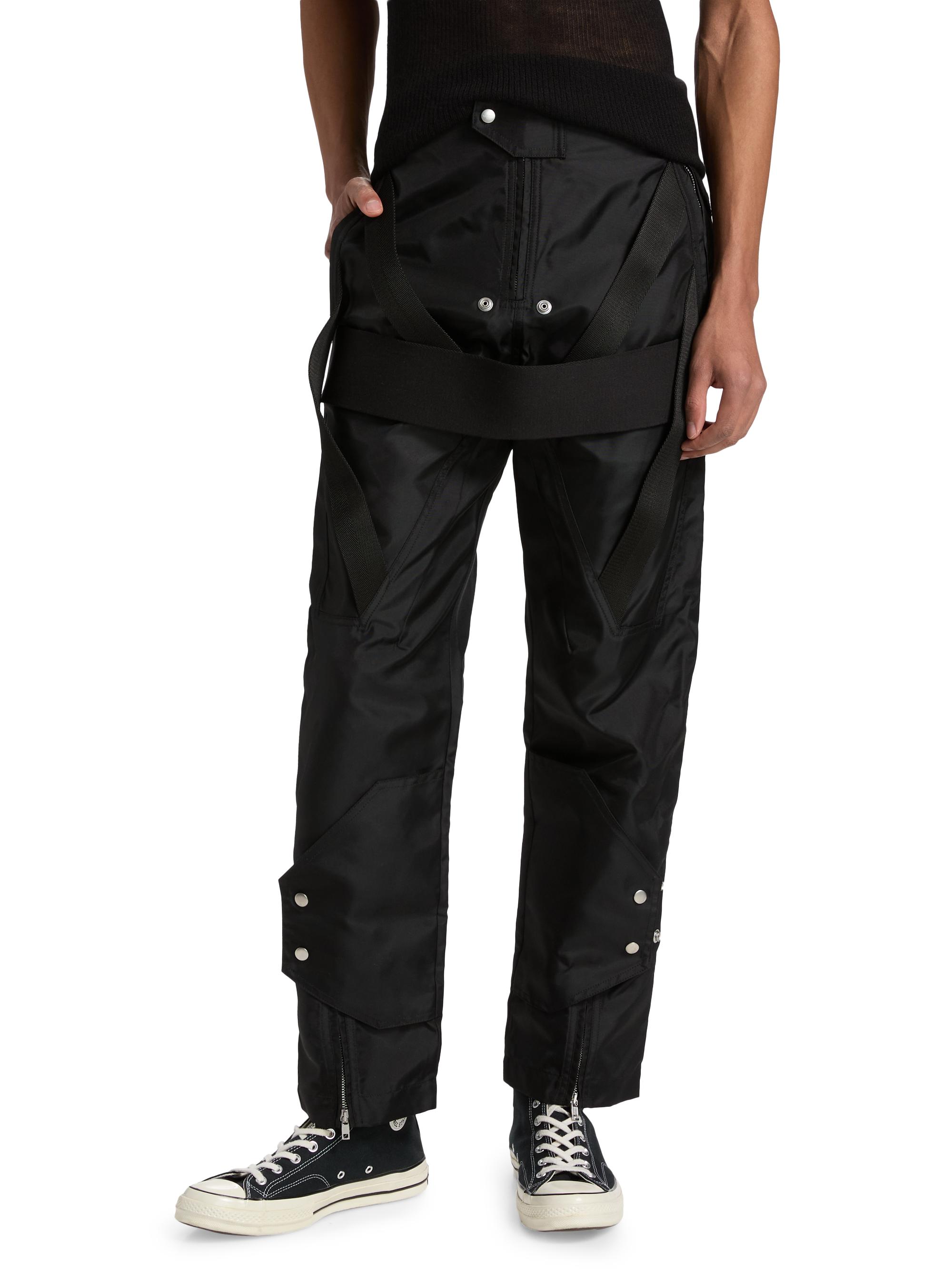Rick Owens Megastrapped Stretch-Nylon Moto Pants | Saks Fifth Avenue