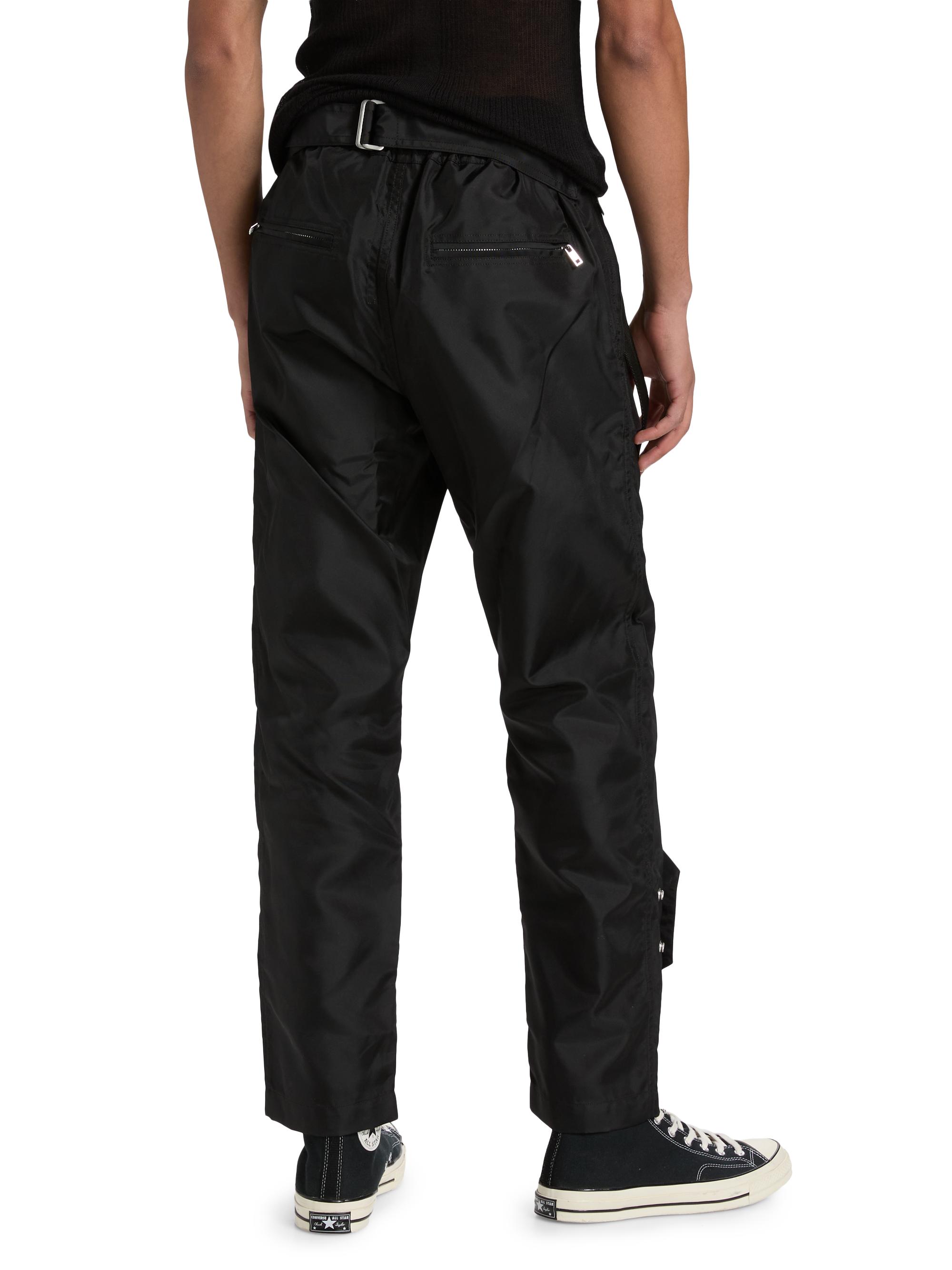 Rick Owens Megastrapped Stretch-Nylon Moto Pants | Saks Fifth Avenue