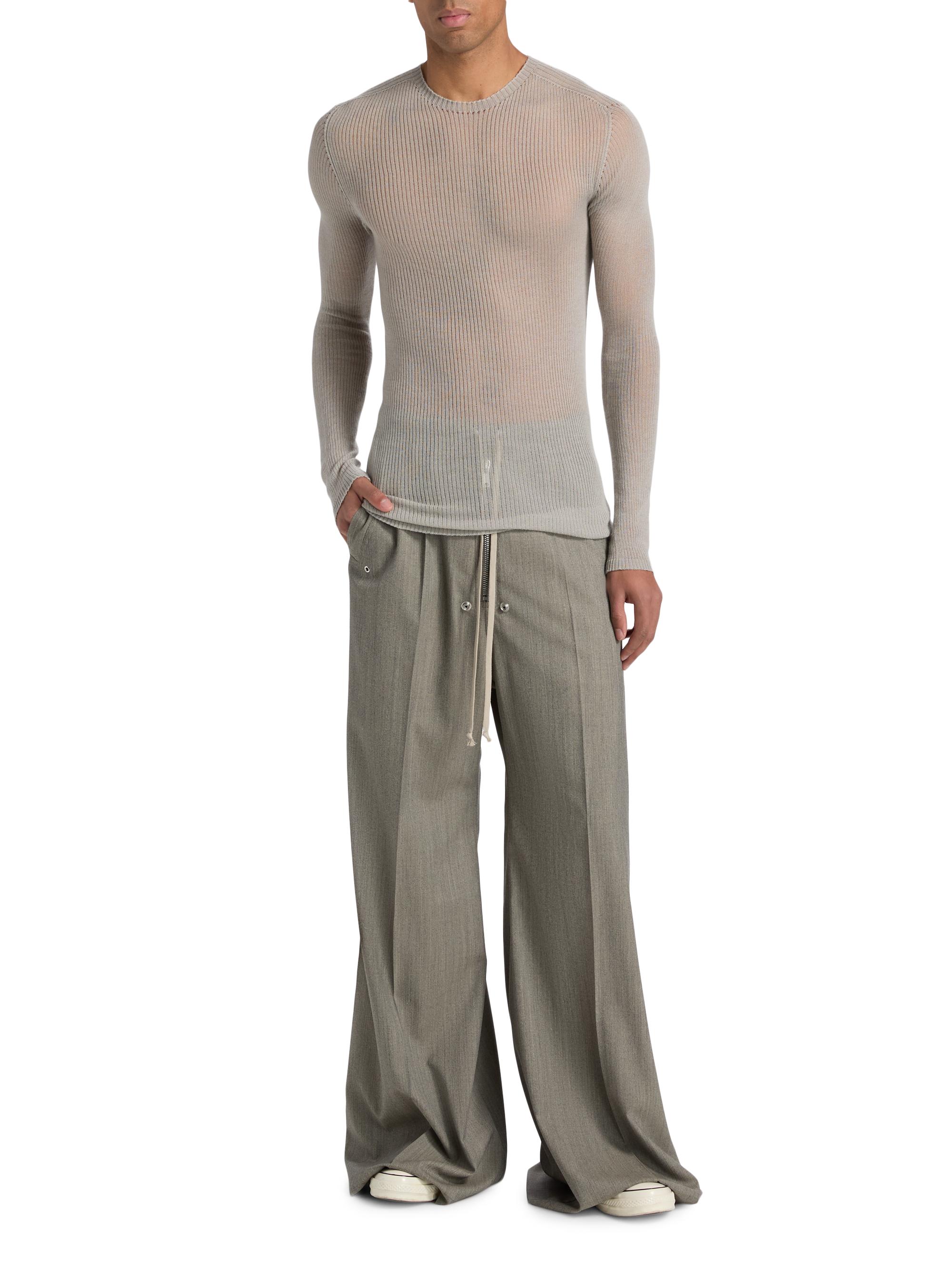 スラックス rick owens fw20 wool baggy trousers Rick Owens Bela Wool Wide-Leg Pants | Saks Fifth Avenue