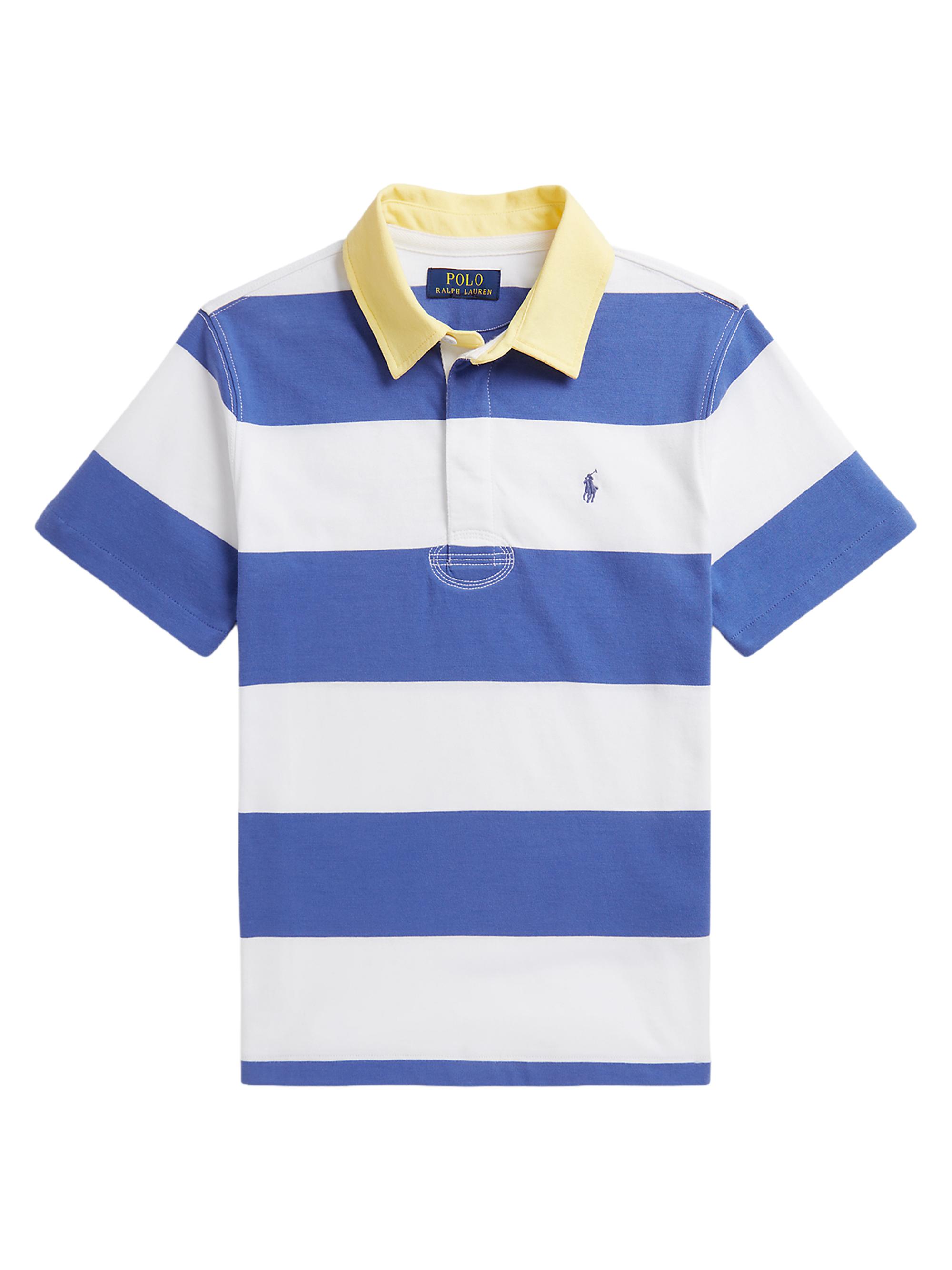 Polo Ralph Lauren Little Boy's & Boy's Striped Cotton Rugby Shirt