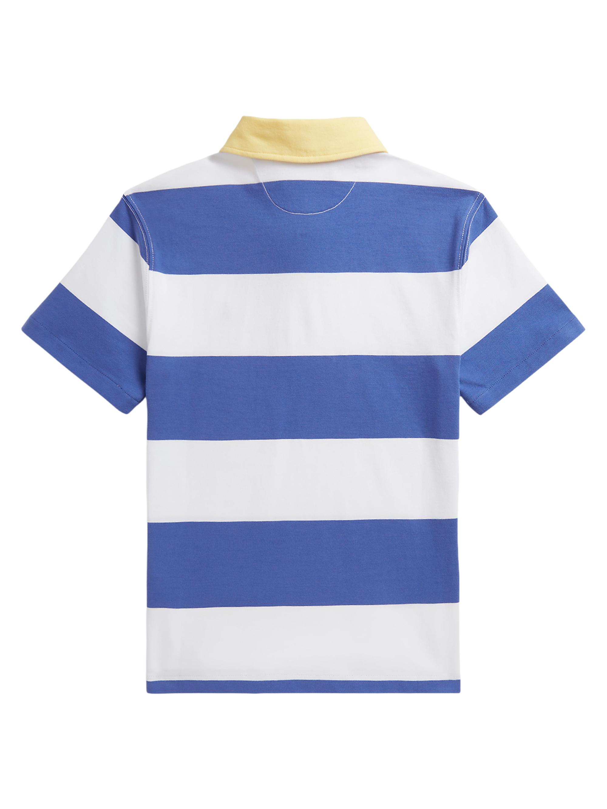 Polo Ralph Lauren Little Boy's & Boy's Striped Cotton Rugby Shirt