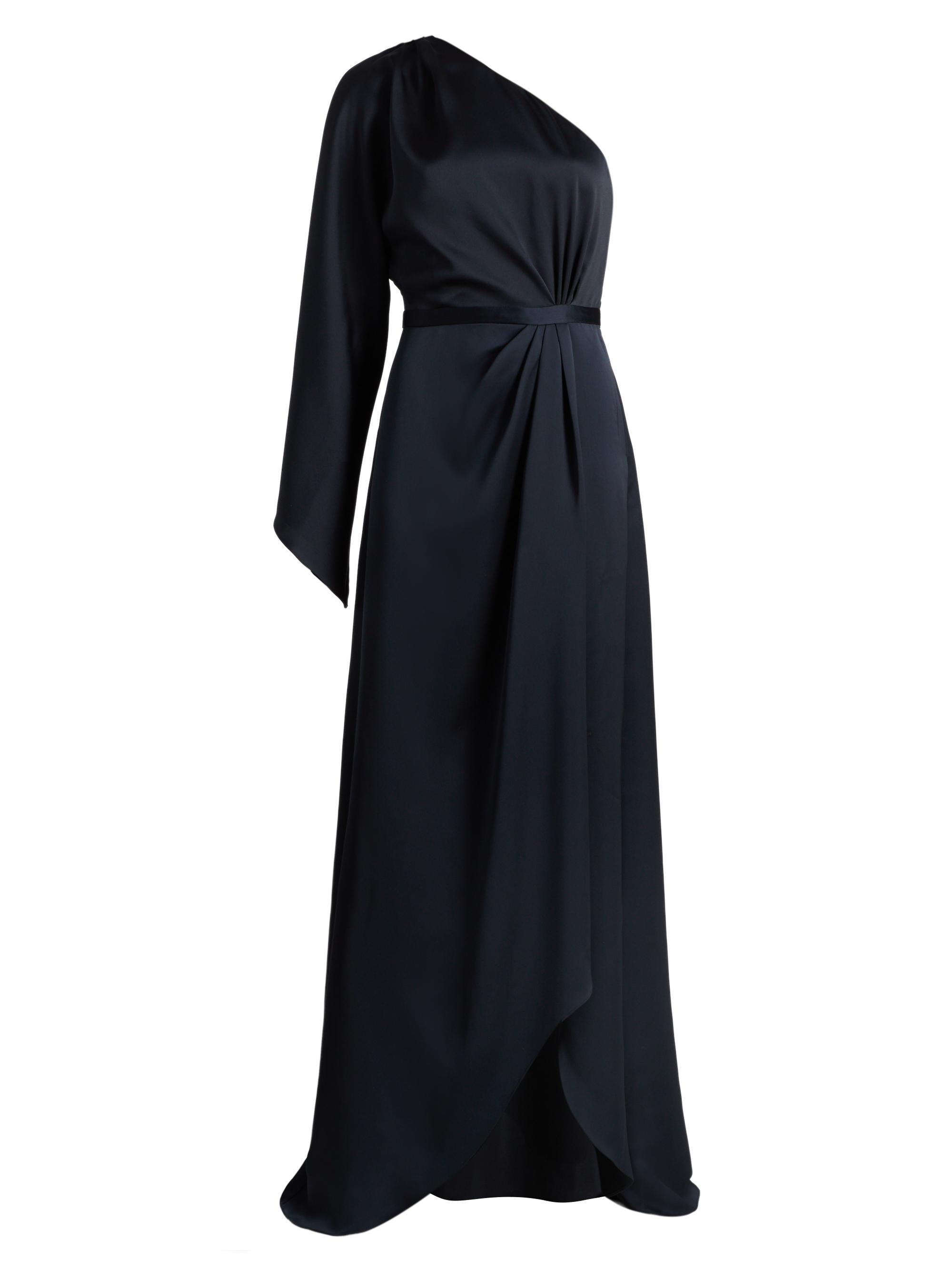 Ramy Brook Women's Opal One-Shoulder A-Line Gown - Navy