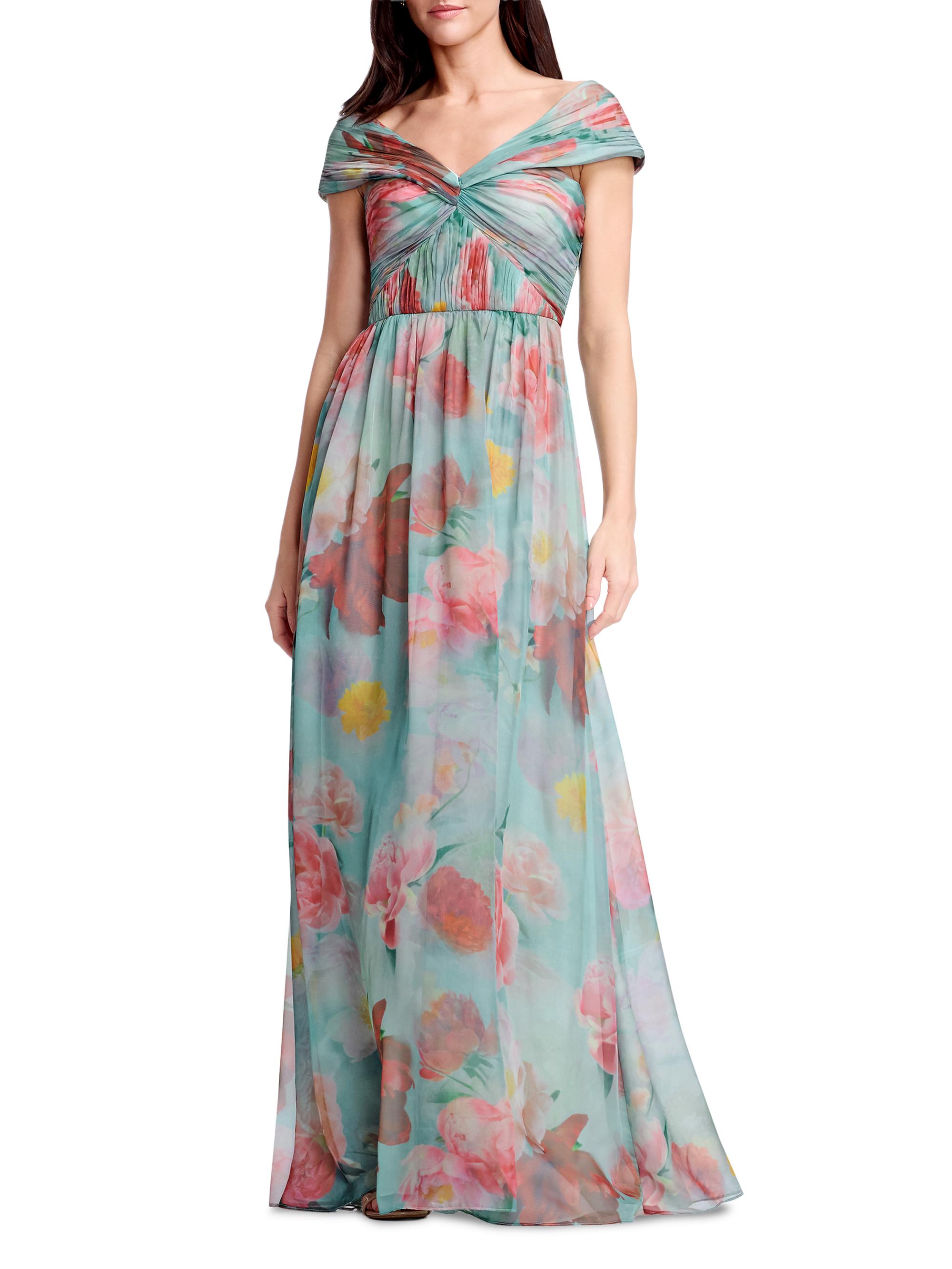 chinese dress ladies Valencia Floral Dress Navy / M