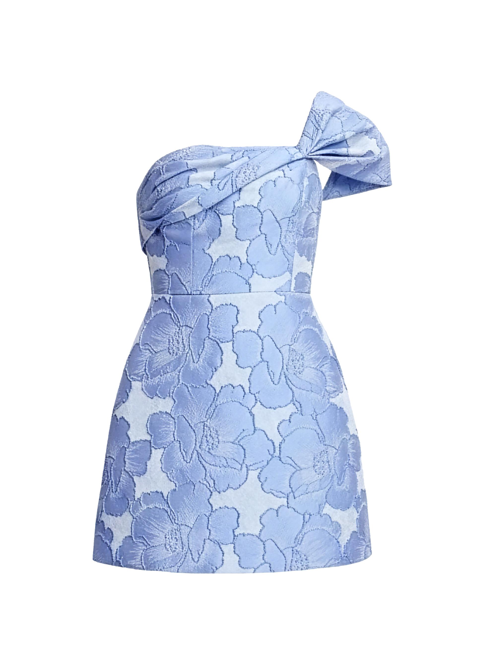 Dress The Population Elisa Floral Fit & Flare Midi-Dress | Saks Fifth Avenue