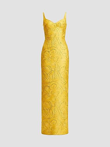 yellow dresses for women Vkekieo Maxi Dress Sun Dress Square Neckline Short Sleeve Printed L, Women's, Size: 8 Introducing the Xella a stunning garment designed to captivate on multiple occasions Women's Yellow Designer Dresses |