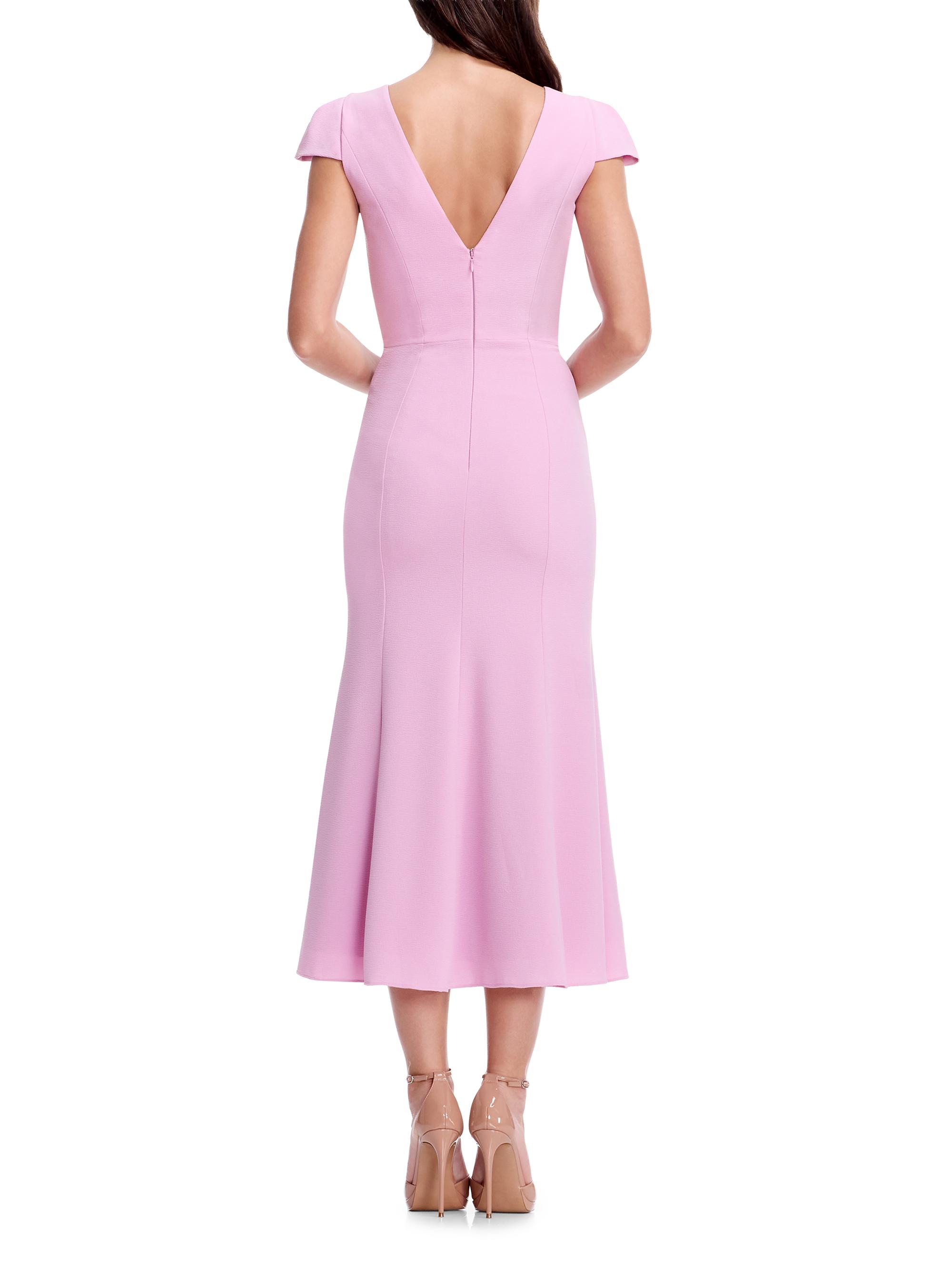 Dress The Population Sheryl Embroidered Midi-Dress
