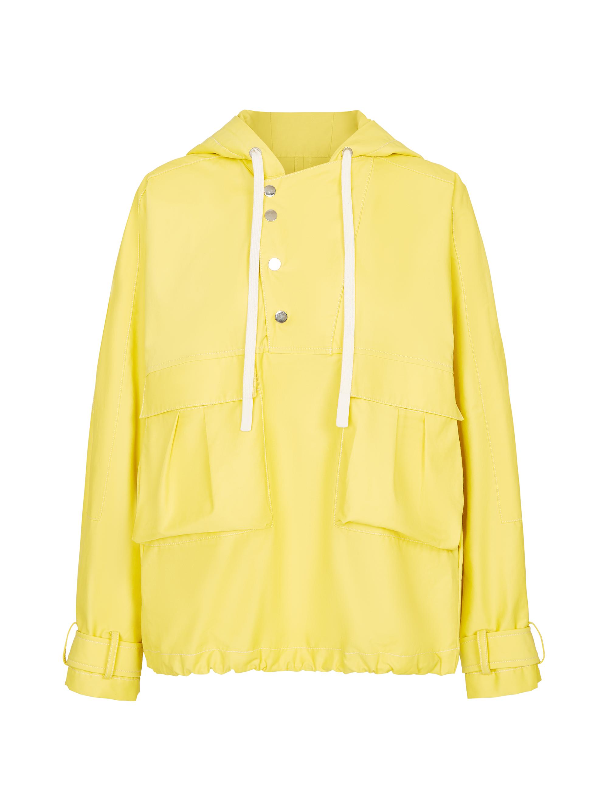 TWP Women's Rain Check Hooded Pullover - Yellow