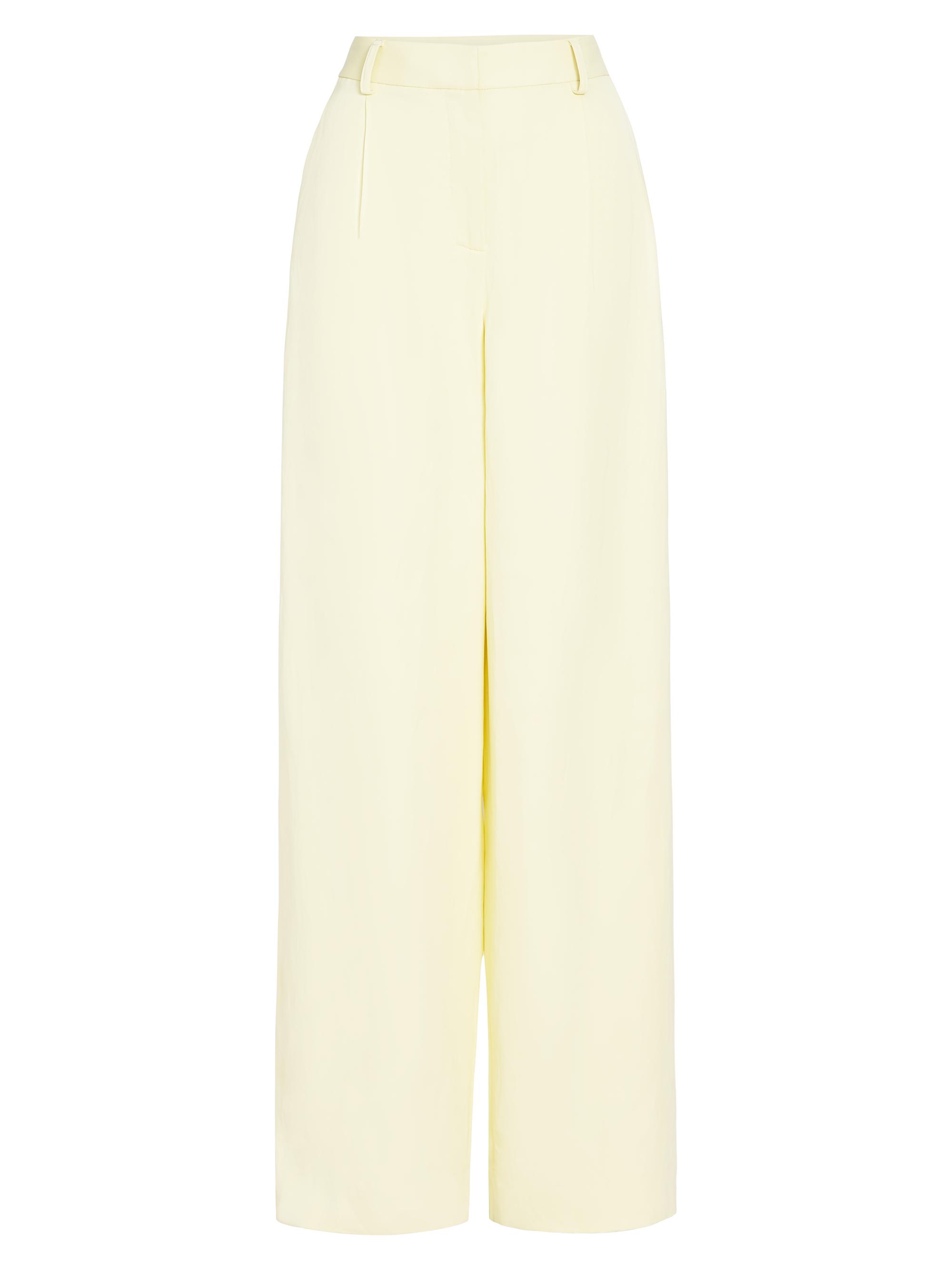 TWP Women's Hudson St. Linen-Blend Pants - Flan