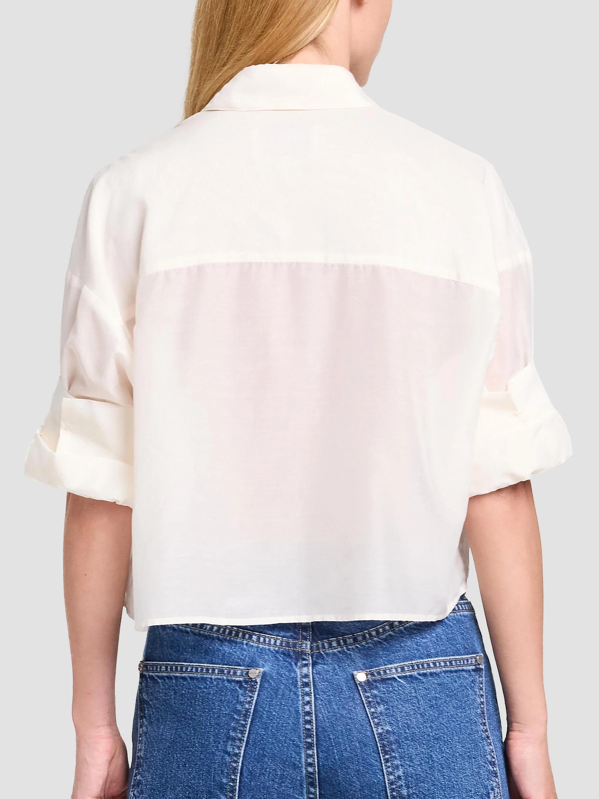 TWP Next Ex Ruffle-Trimmed Blouse | Saks Fifth Avenue