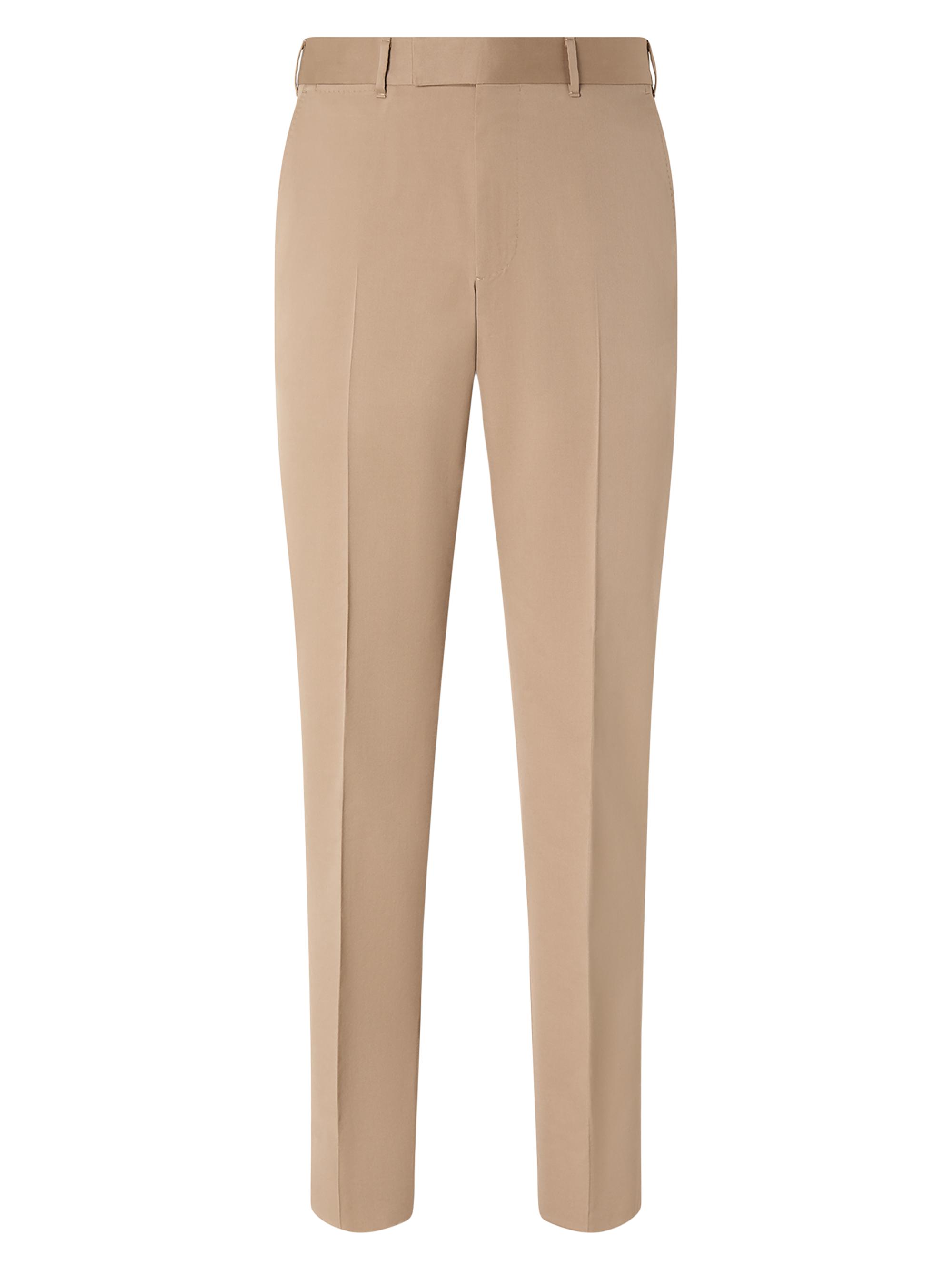 ZEGNA Men's Centoventimila Cotton and Wool Pants - Beige