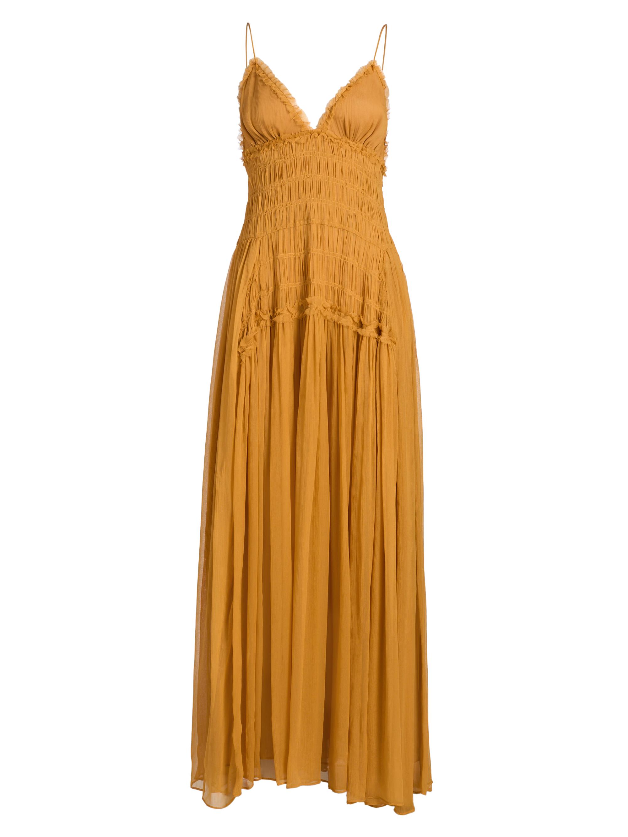 Ulla Johnson Women's Atrani SIlk Gown - Ochre