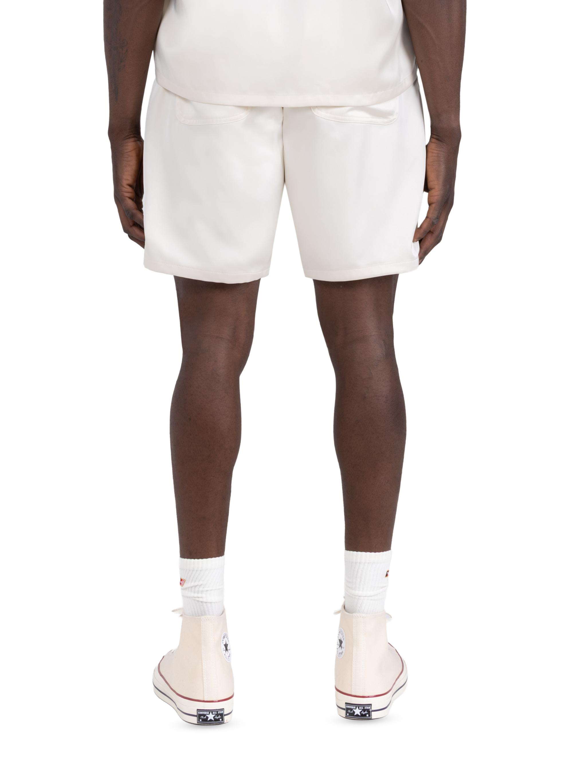 Honor The Gift Men's Satin Drawstring Shorts - Sand | Thumbnail 3