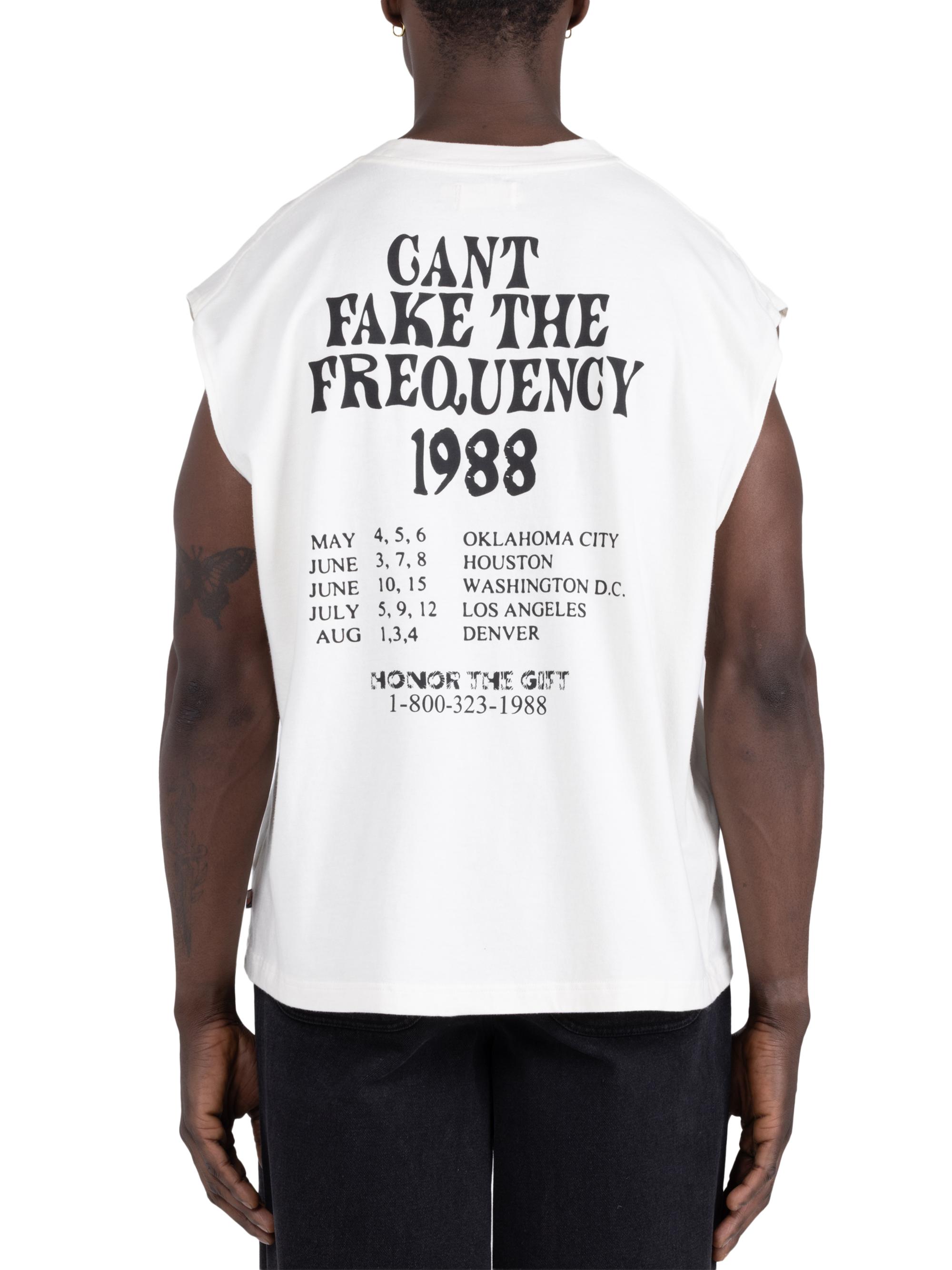 Honor The Gift Men's The Frequency Cotton Jersey Tank - White | Thumbnail 2