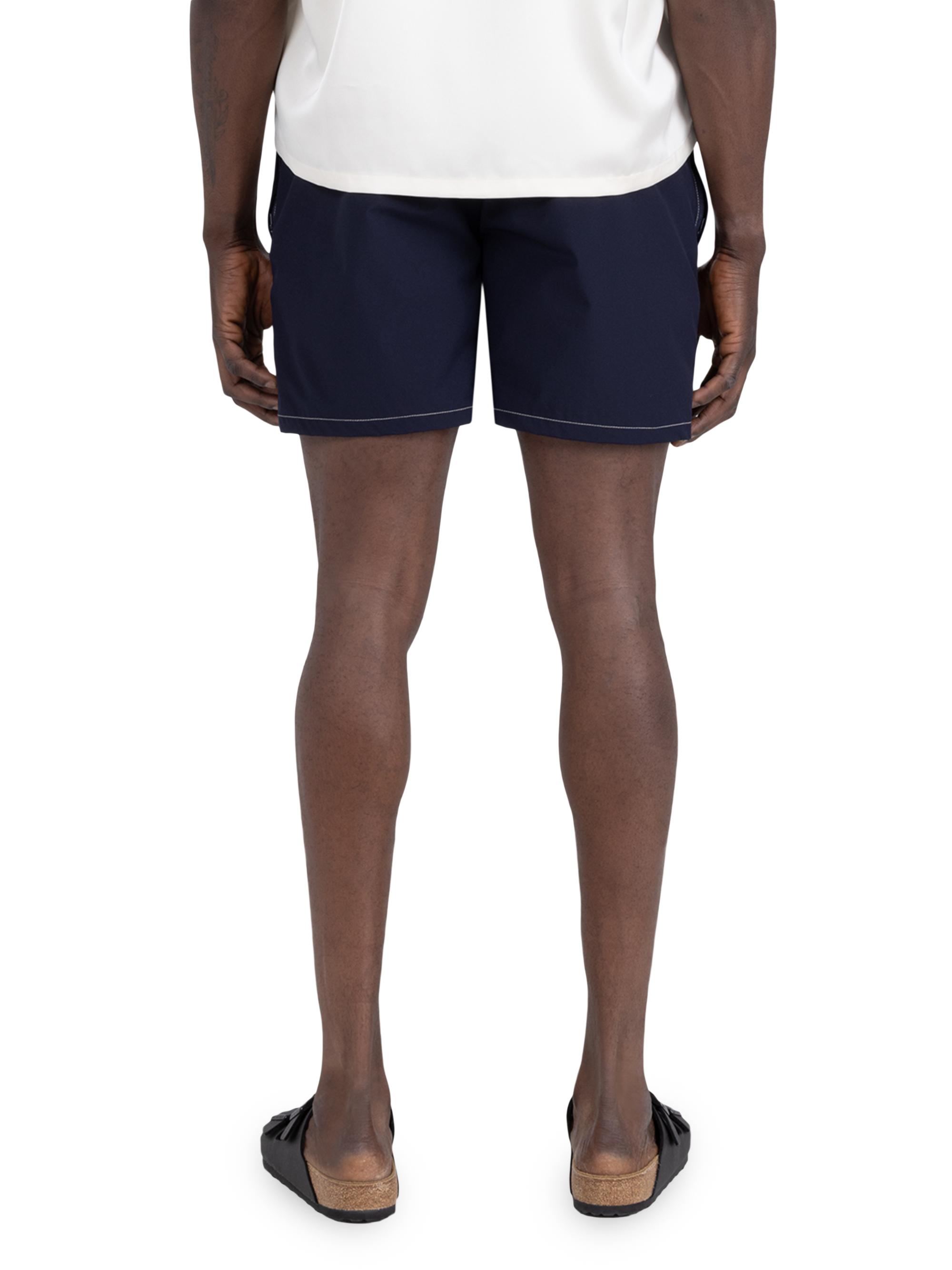 Honor The Gift Men's Logo Drawstring Swim Shorts - Navy | Thumbnail 3