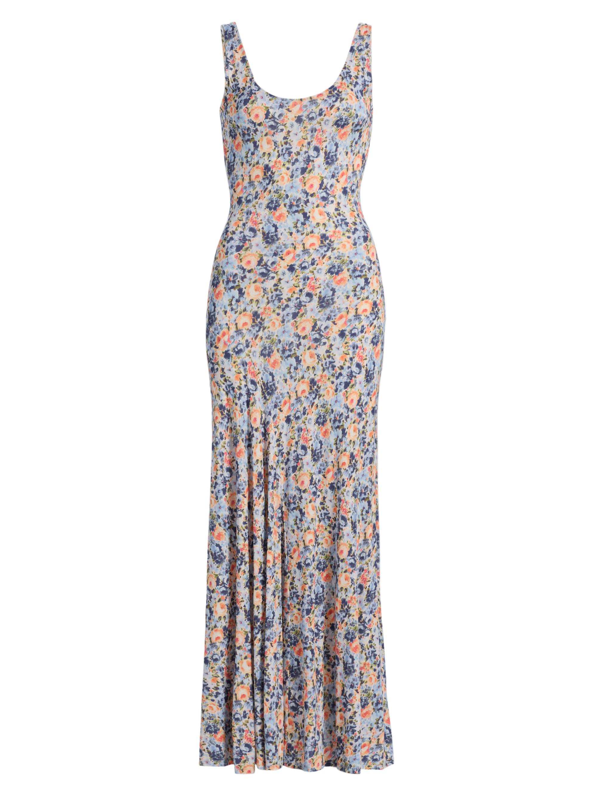 Ulla Johnson Women's Yasna Floral Jersey Sleeveless Maxi Dress - Viola