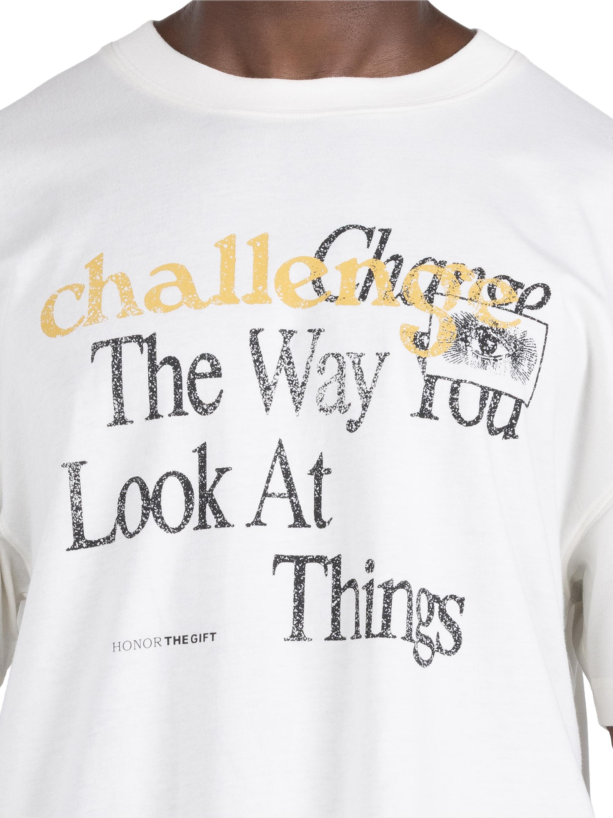 Honor The Gift Men's The Challenge Graphic Jersey T-Shirt - White | Thumbnail 2