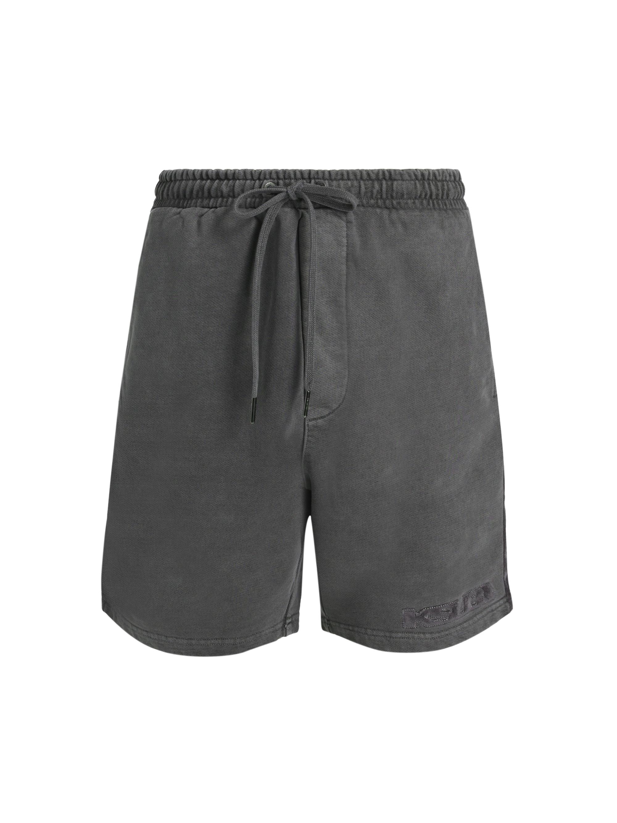 Ksubi Men's Revamp Cotton Track Shorts - Charcoal