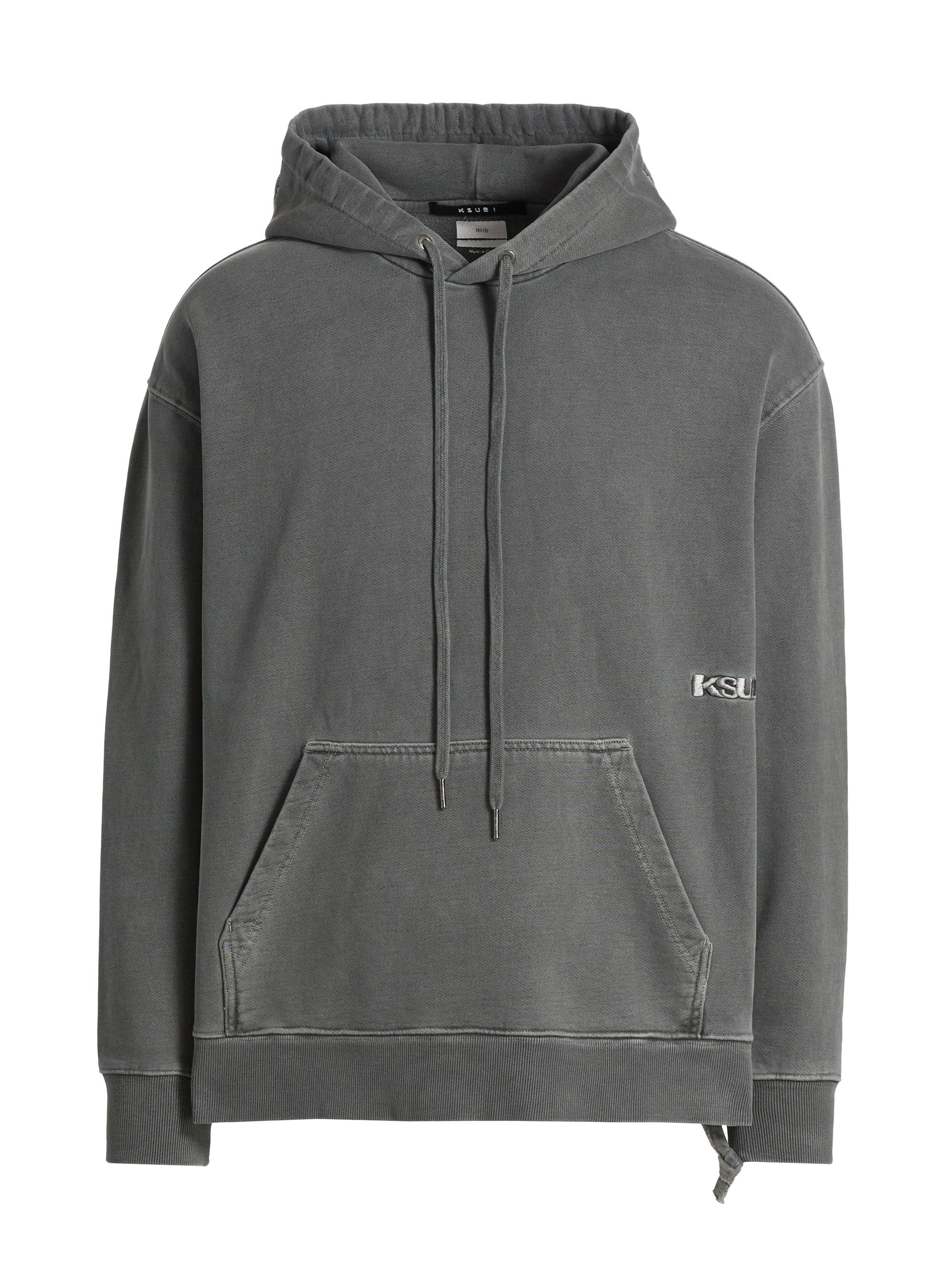 Ksubi Men's 4x4 Biggie Revamp Cotton Hoodie - Charcoal