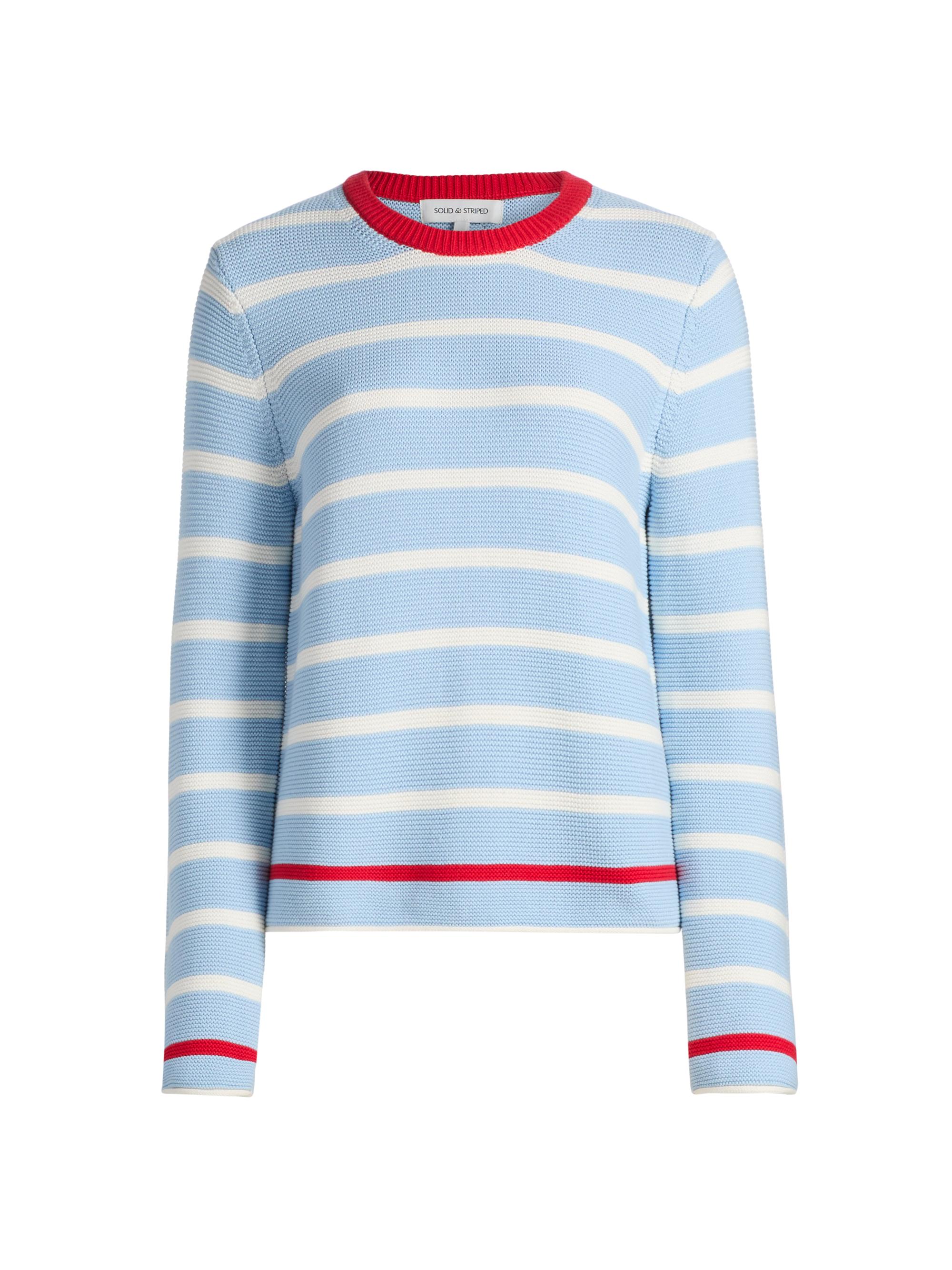 Solid & Striped Women's The Hudson Striped Knit Sweater - Americana
