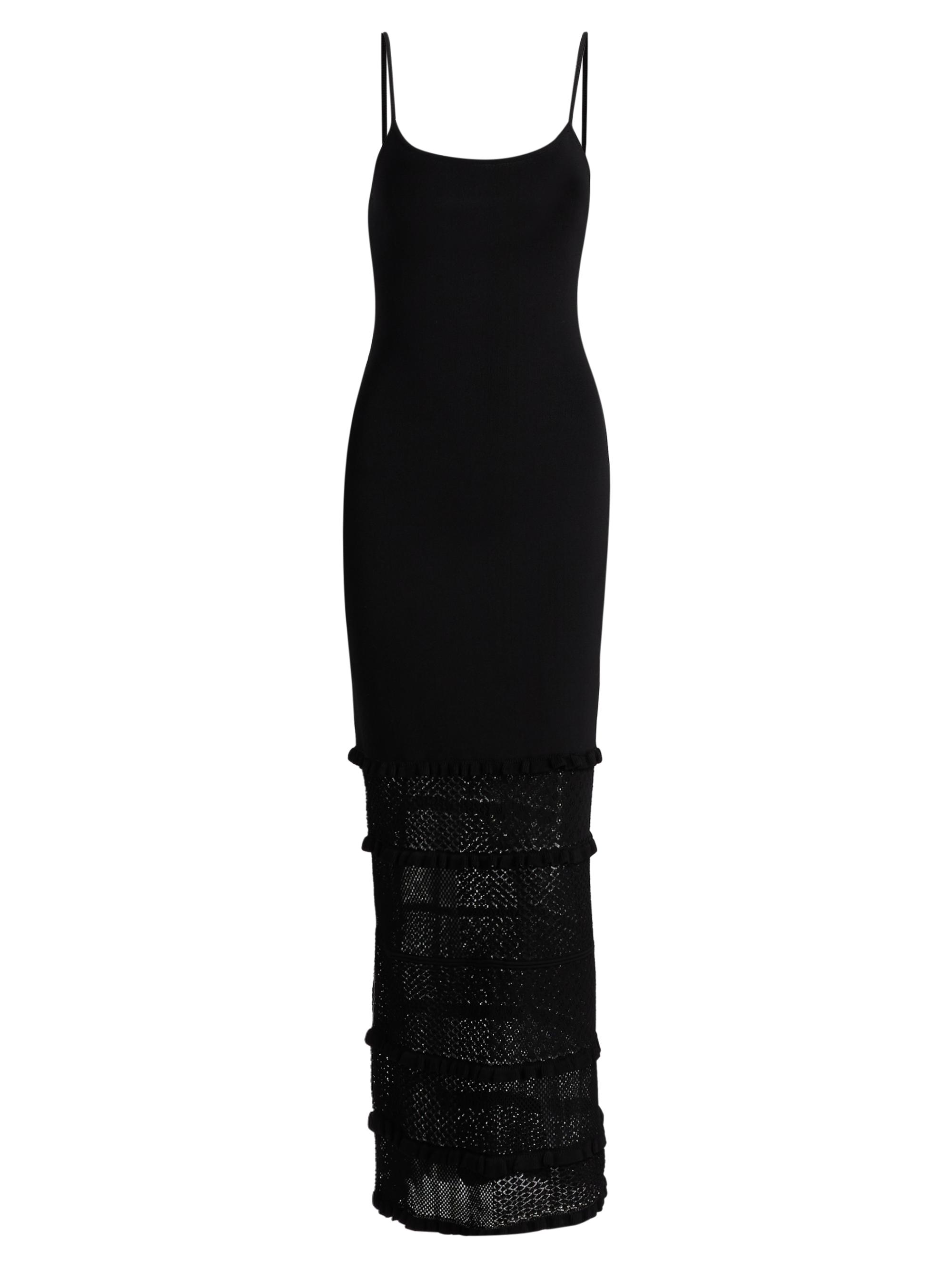 Solid & Striped Women's The Gabrielle Knit Maxi Dress - Noir