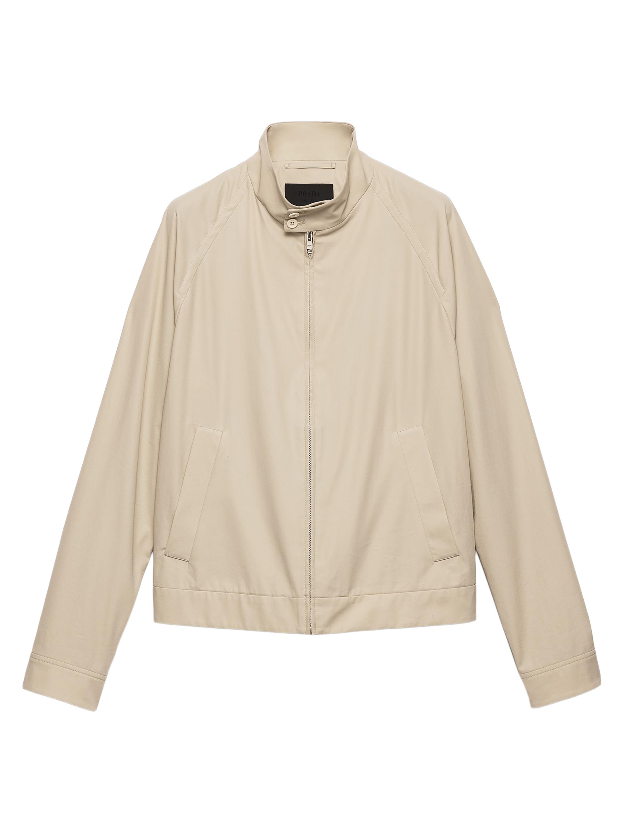 Prada Men's Cotton Jacket - Beige Khaki