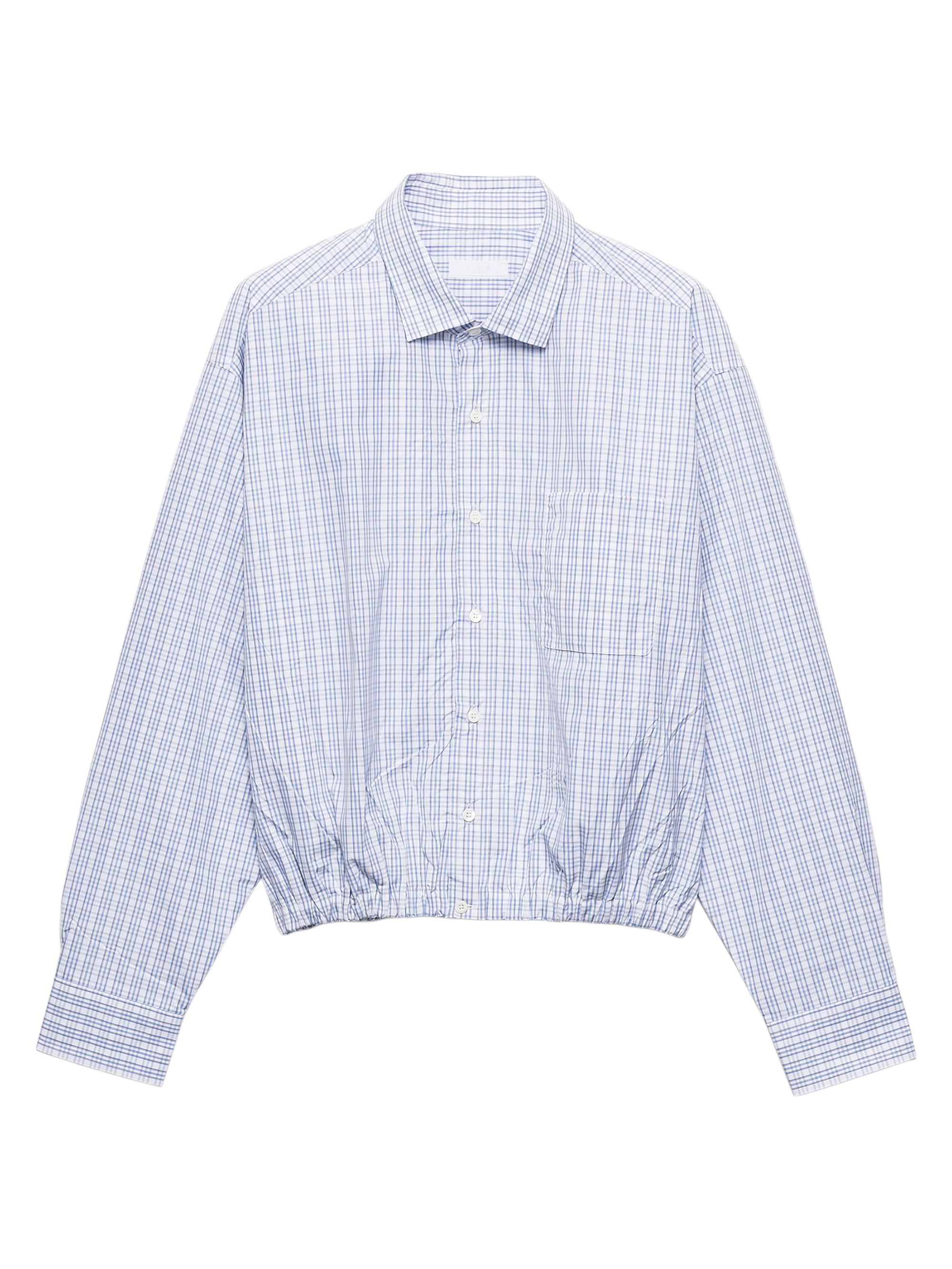 Prada Men's Cotton Shirt - Blue