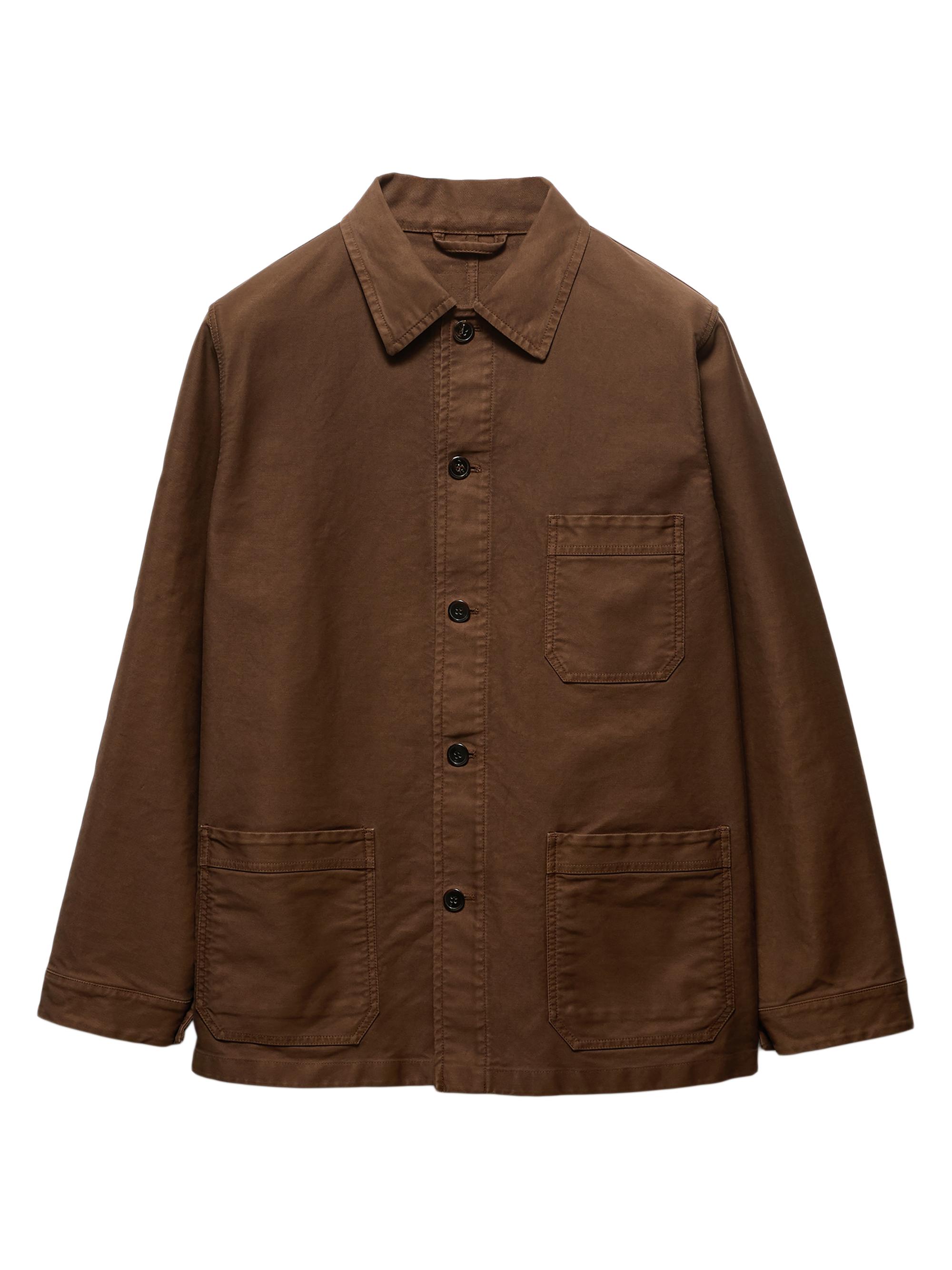 Prada Men's Cotton Blouson Jacket - Brown