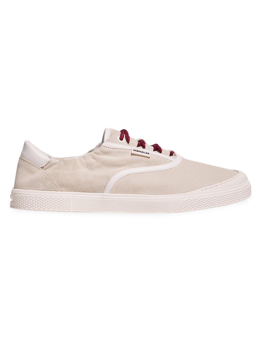 Moncler Vera Leisure Sneakers in Suede | Saks Fifth Avenue
