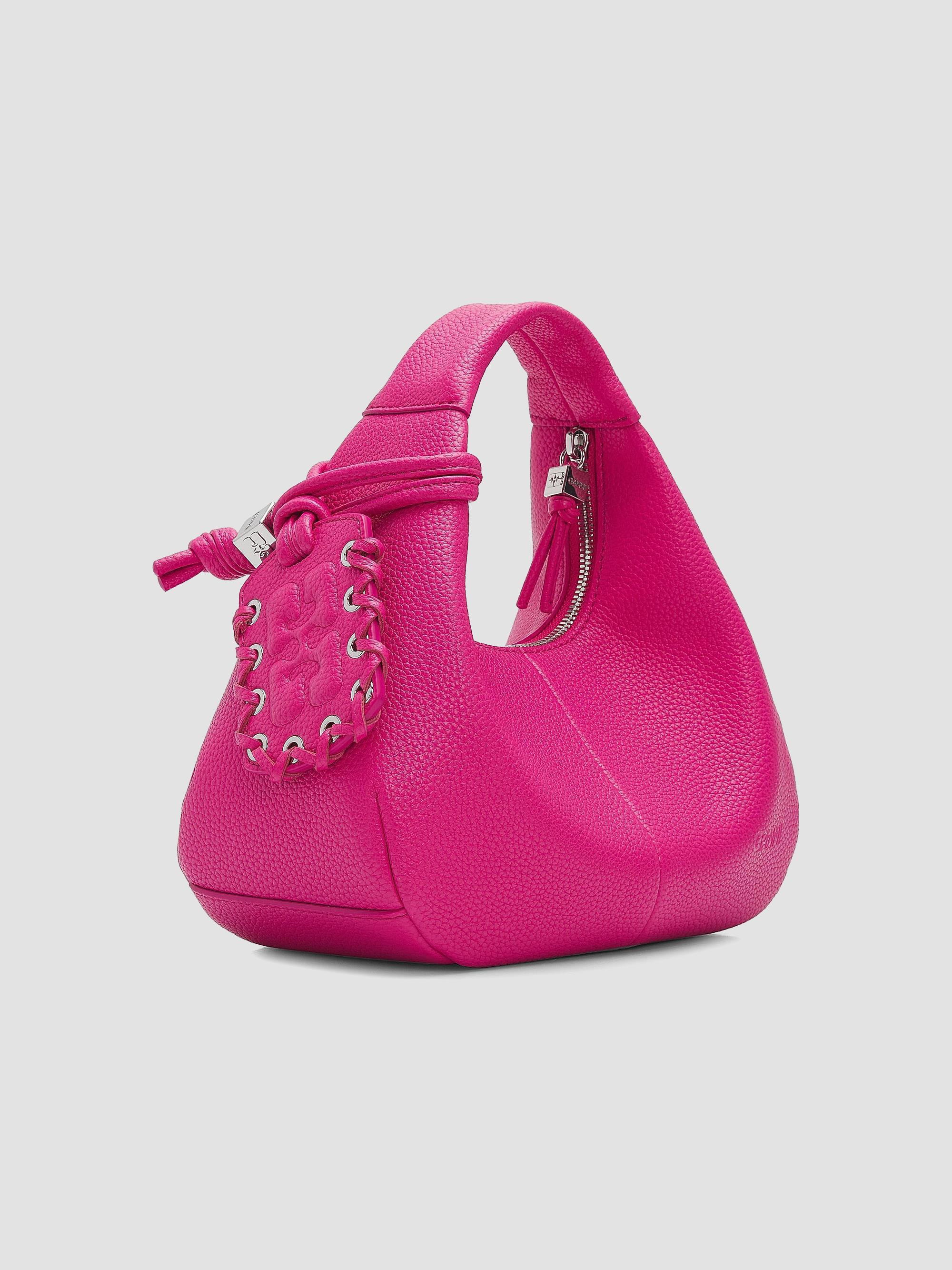 Ganni Mini Logo Hobo Bag | Saks Fifth Avenue