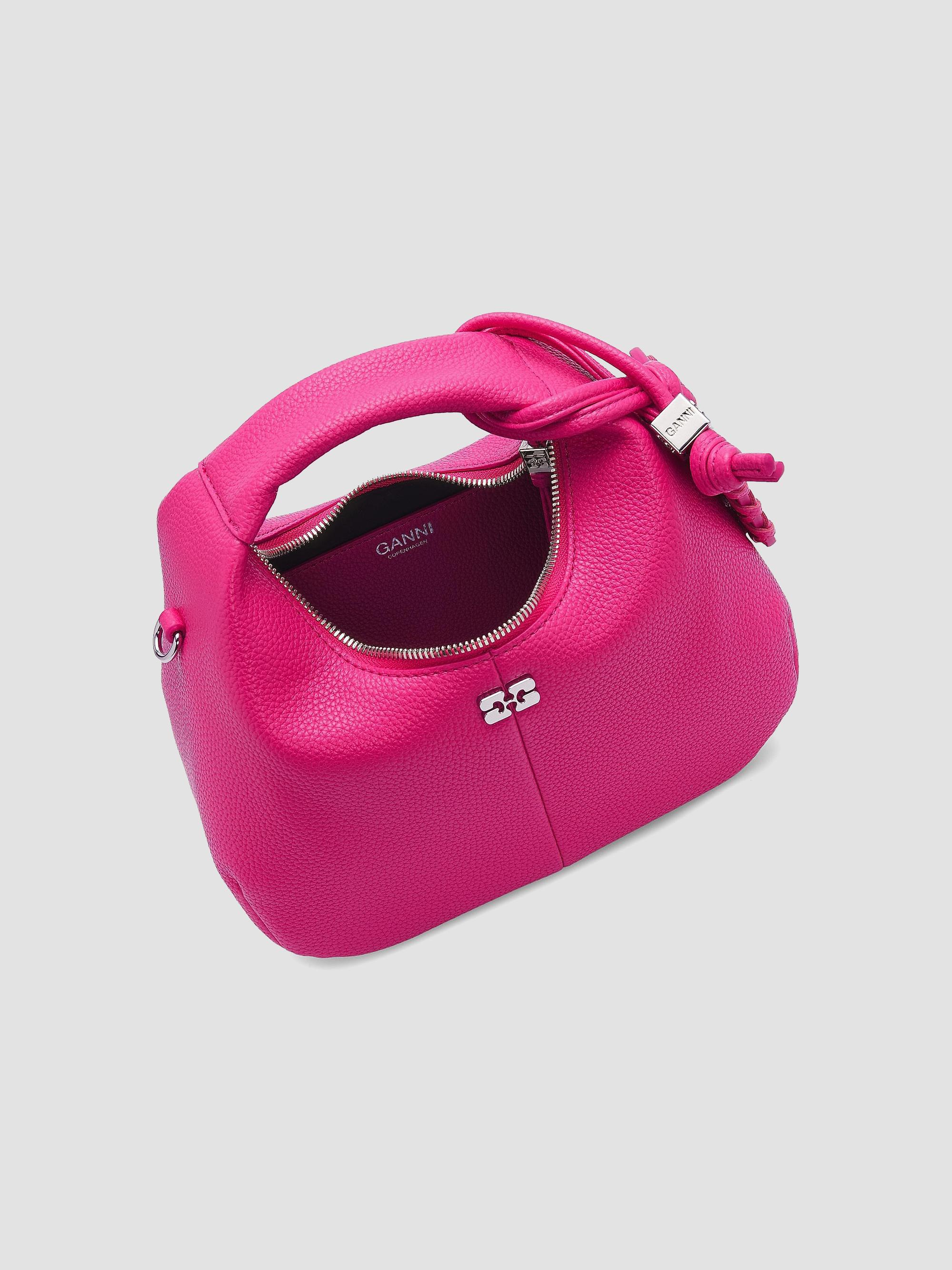 Ganni Mini Logo Hobo Bag | Saks Fifth Avenue