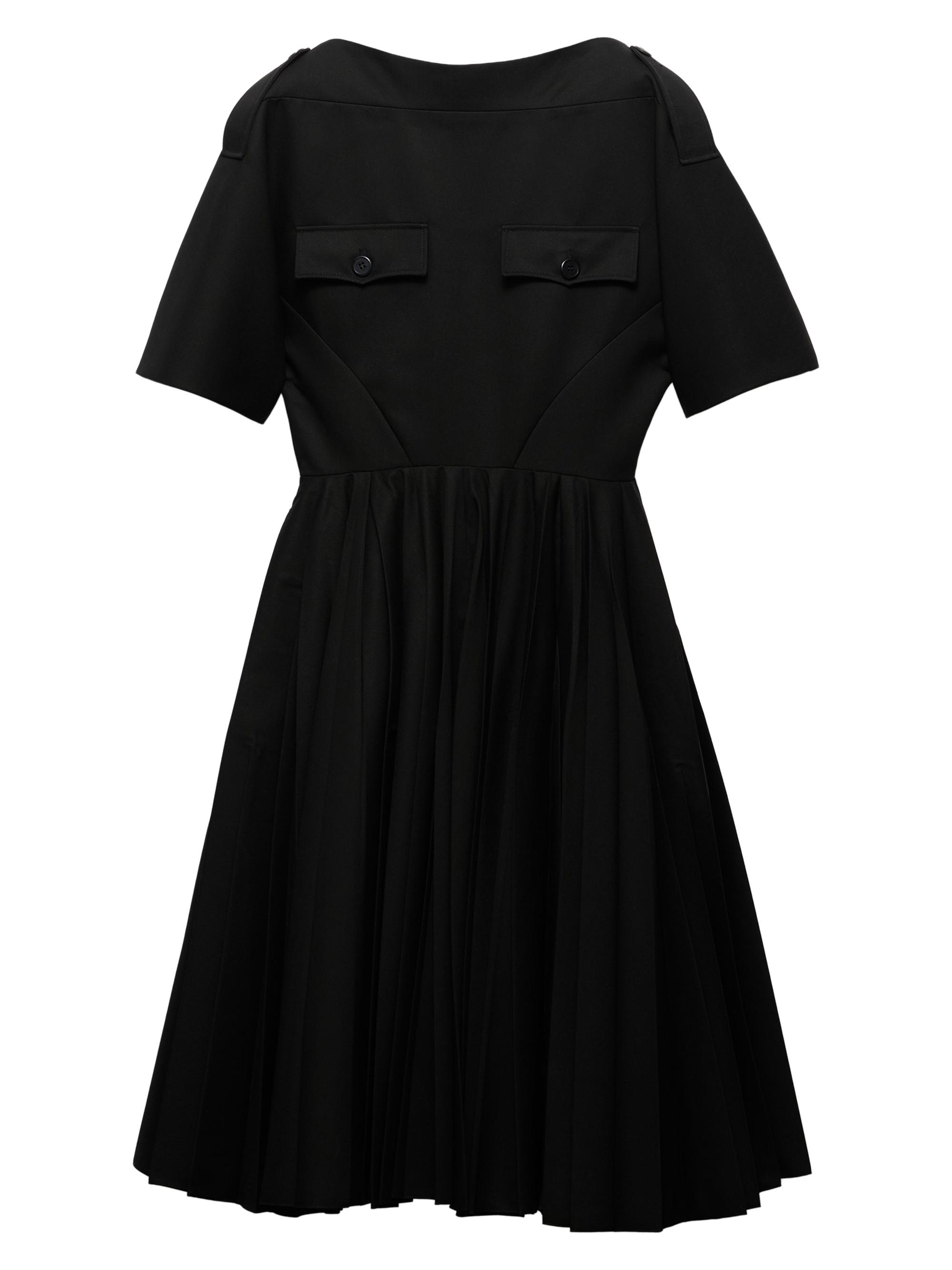 Prada Women's Gabardine Dress - Black